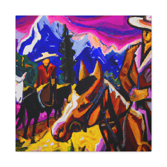 Wild Western Sunset - Canvas