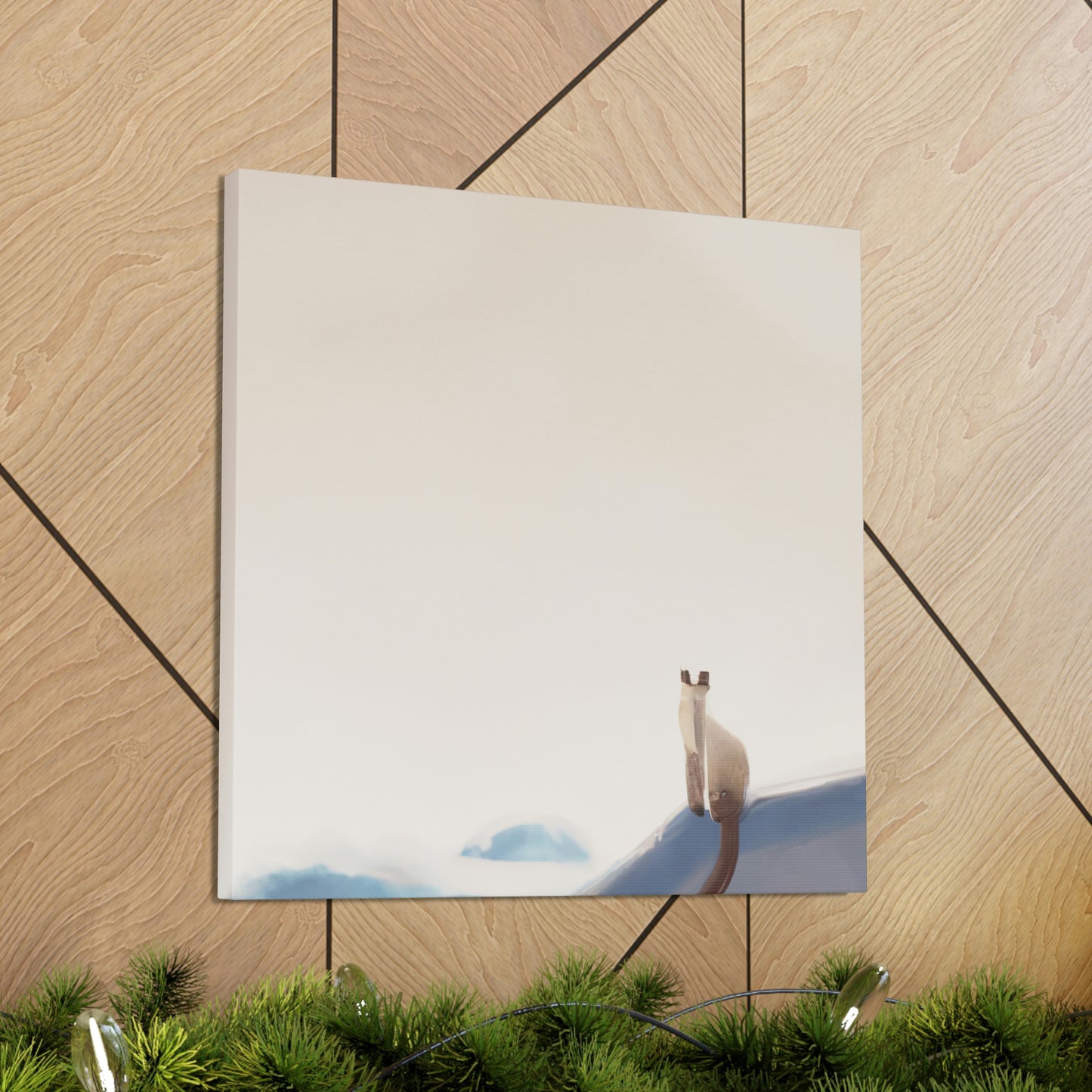 Siamese Simplicity Scene - Canvas