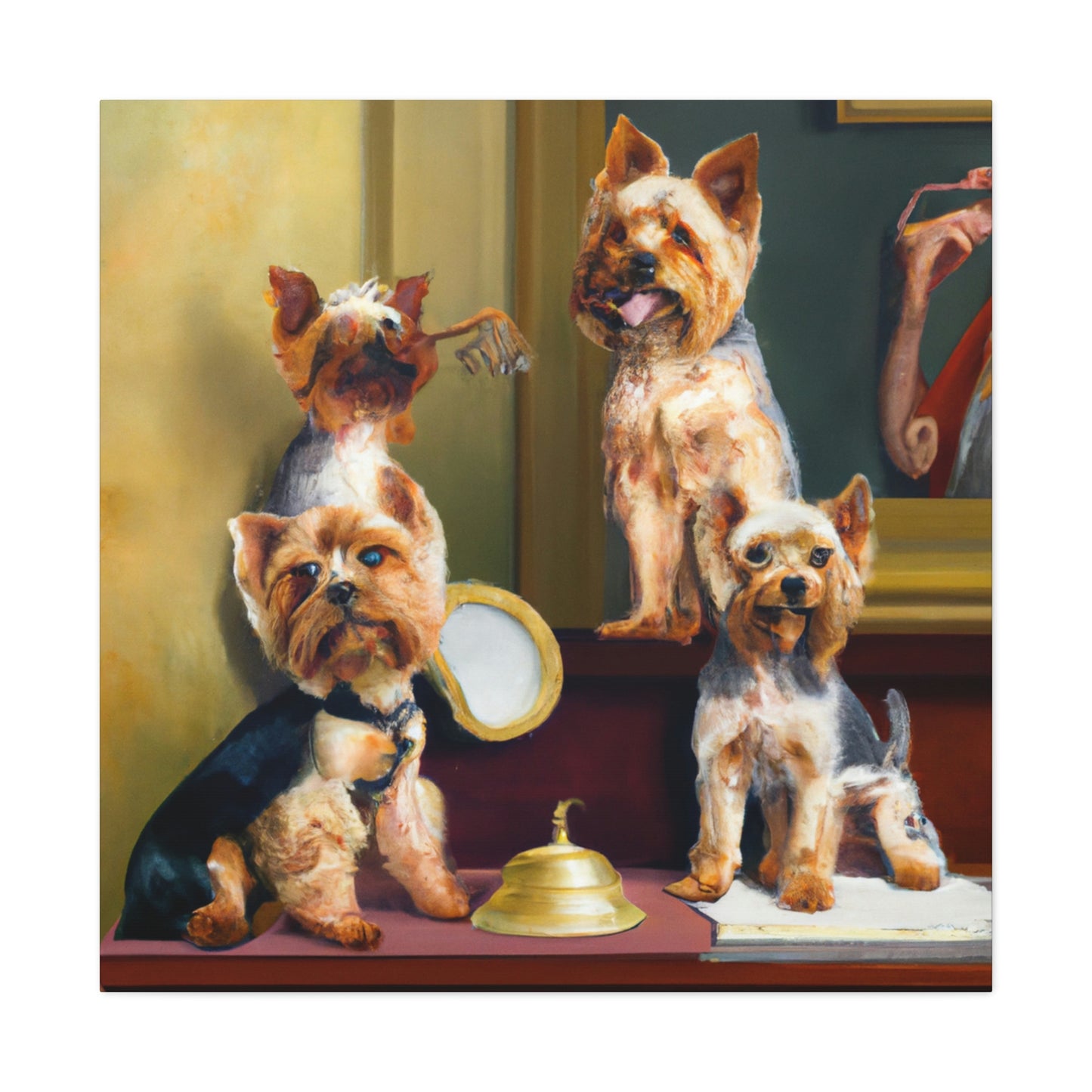 Yorkshire Terrier Majesty - Canvas