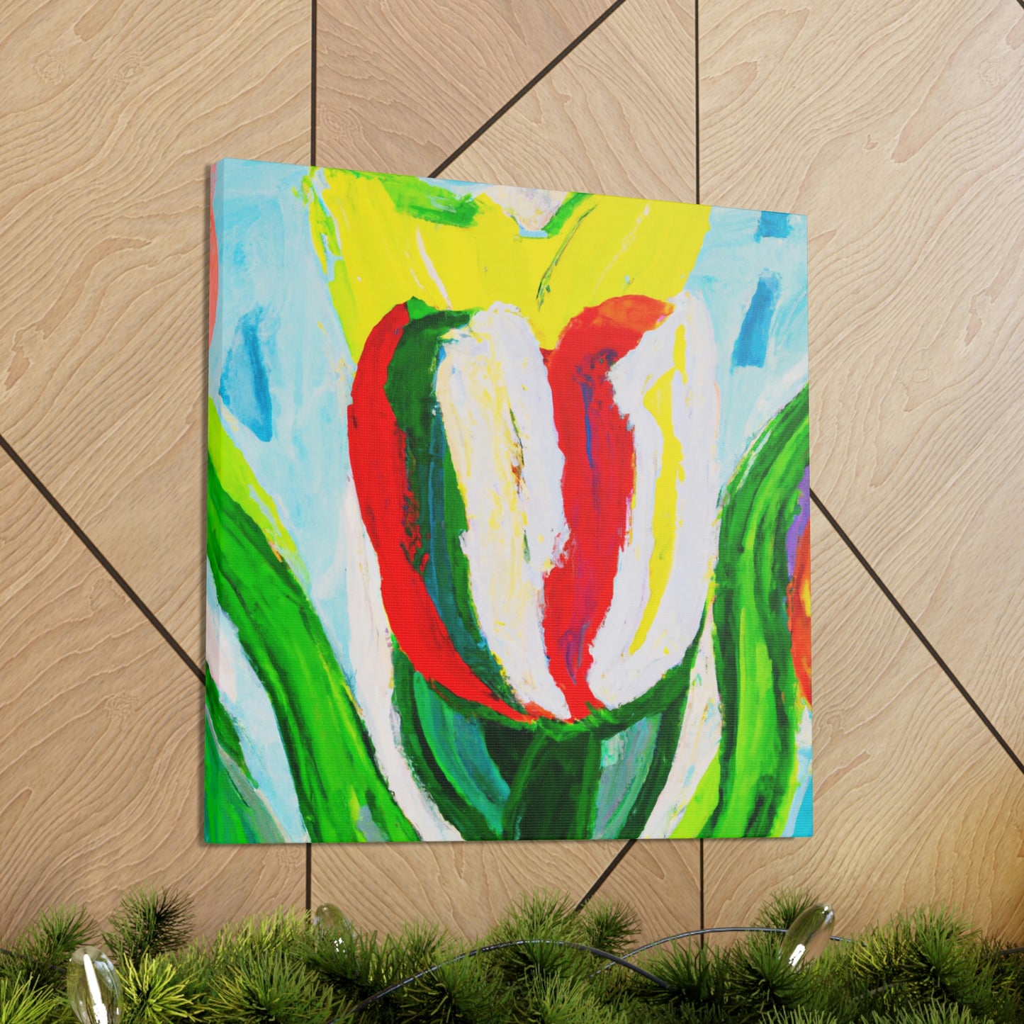 "Tulip Dance of Color" - Canvas