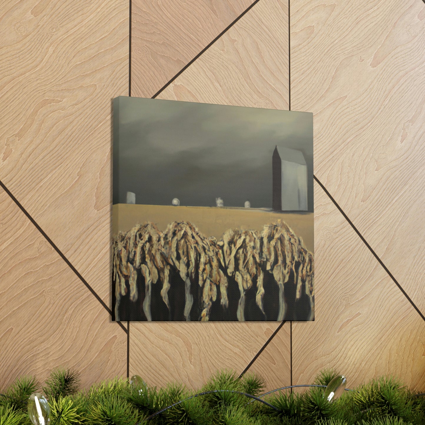 Wheat Field Dreamscape - Canvas