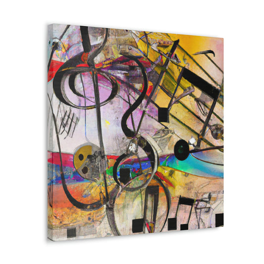 "Music in Harmony-1940s" - Canvas