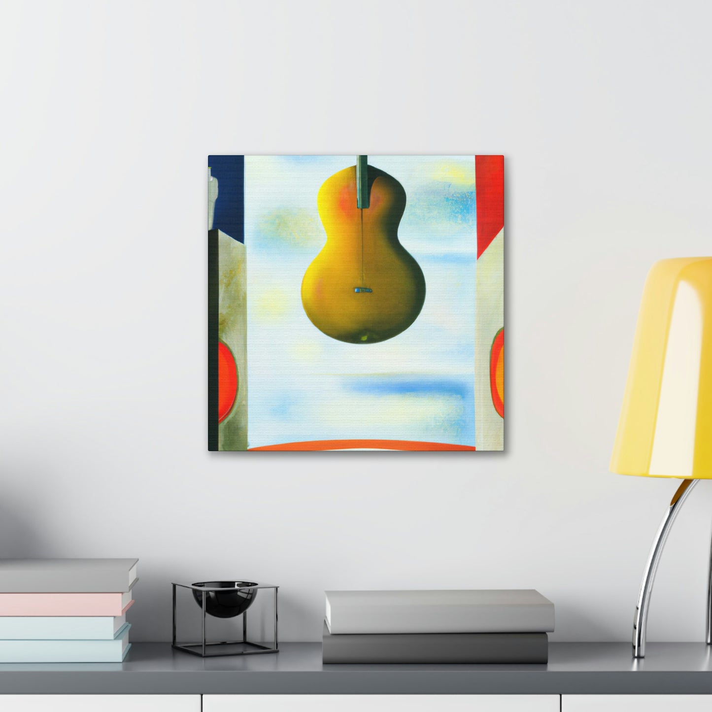 "Lonely Bass Interlude" - Canvas