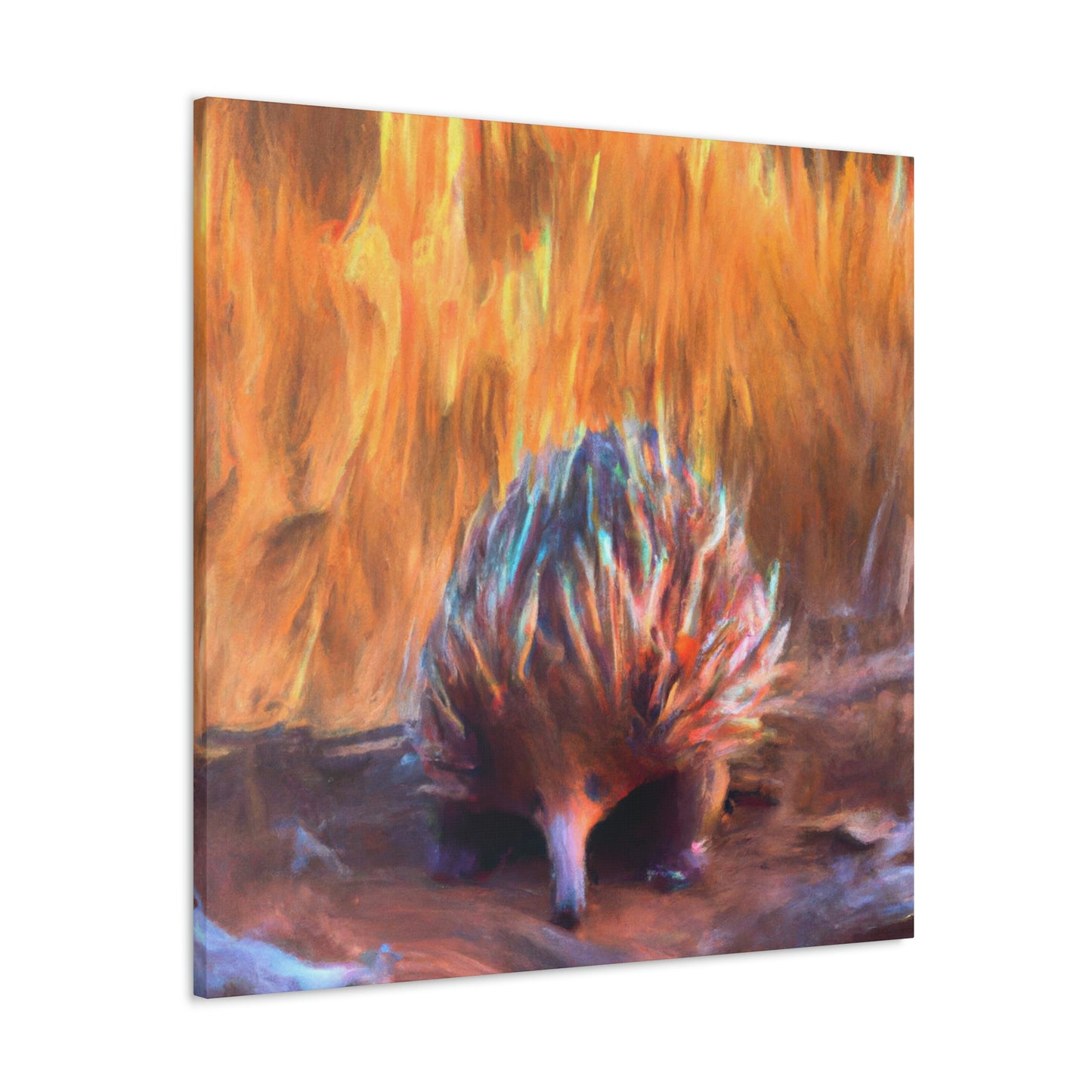 "Echidna's Hidden Beauty" - Canvas