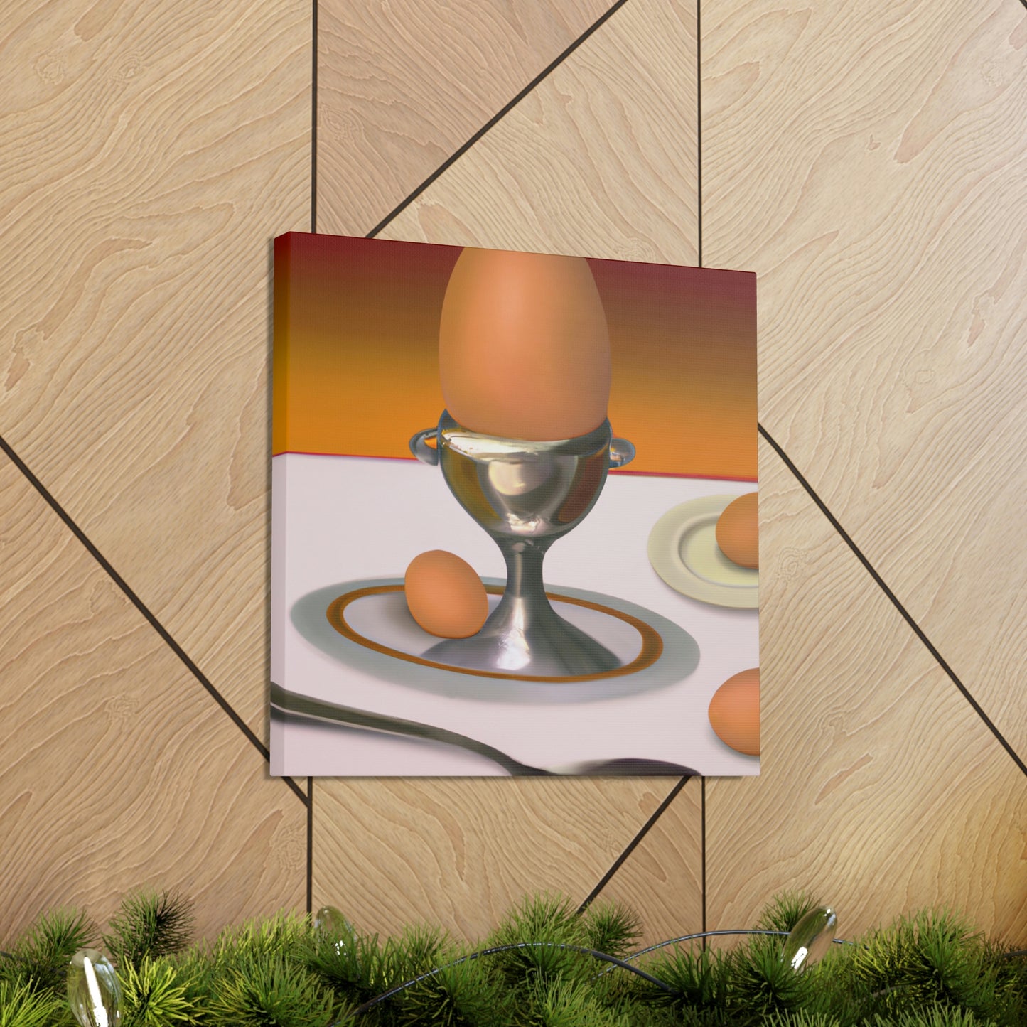 Eggs in Dreamscapes - Canvas