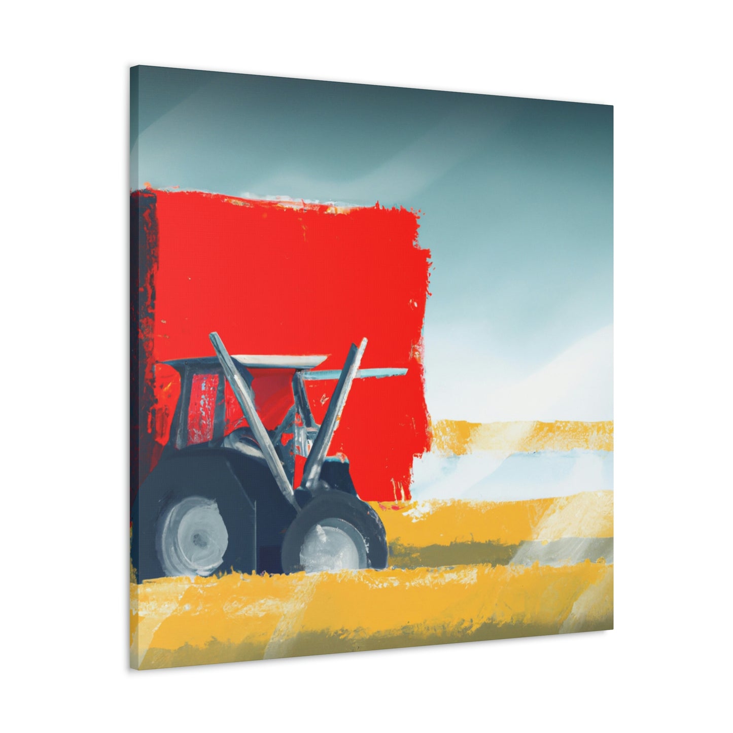 "The Hay Baler's Form" - Canvas