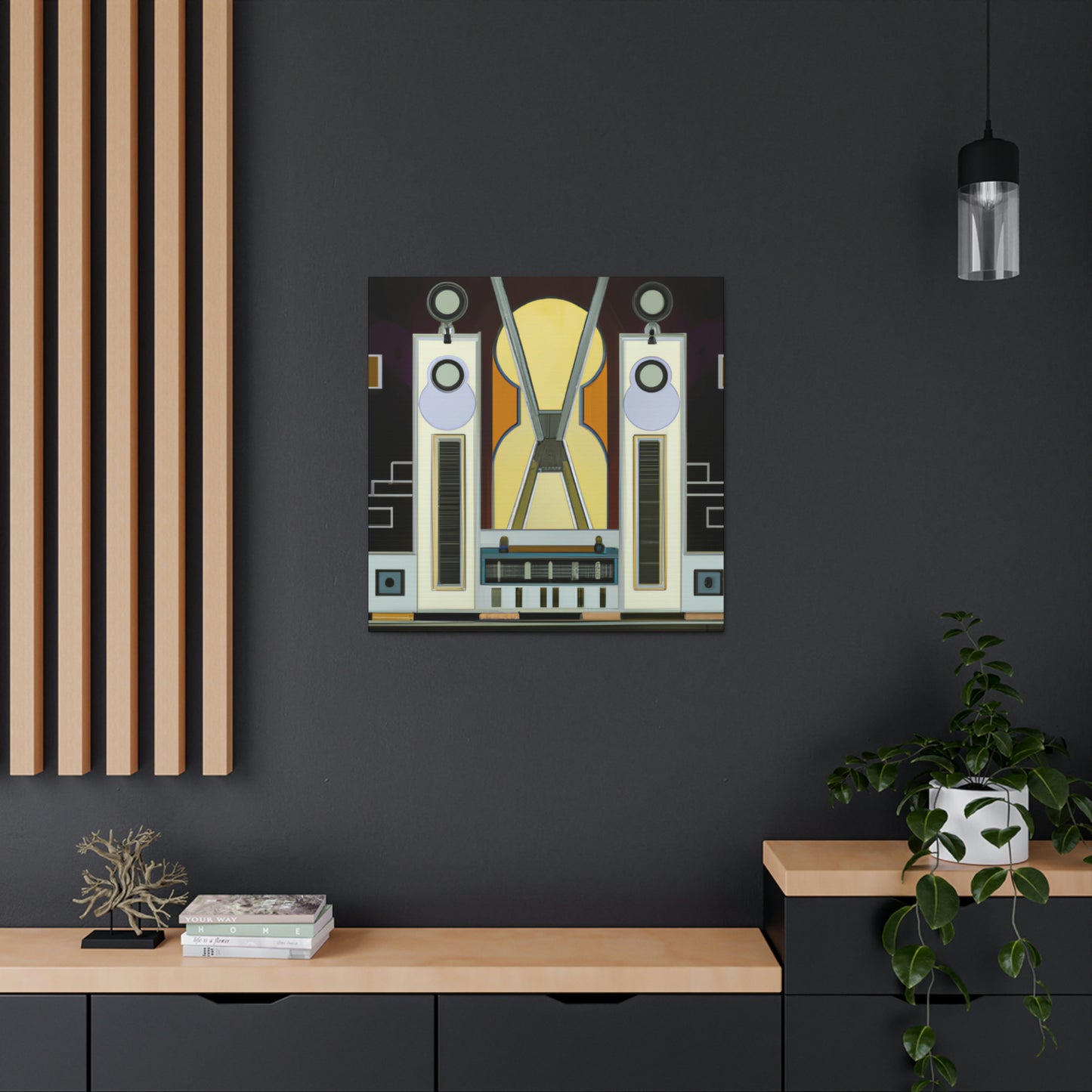 "Balanced Jazz Symphony" - Canvas