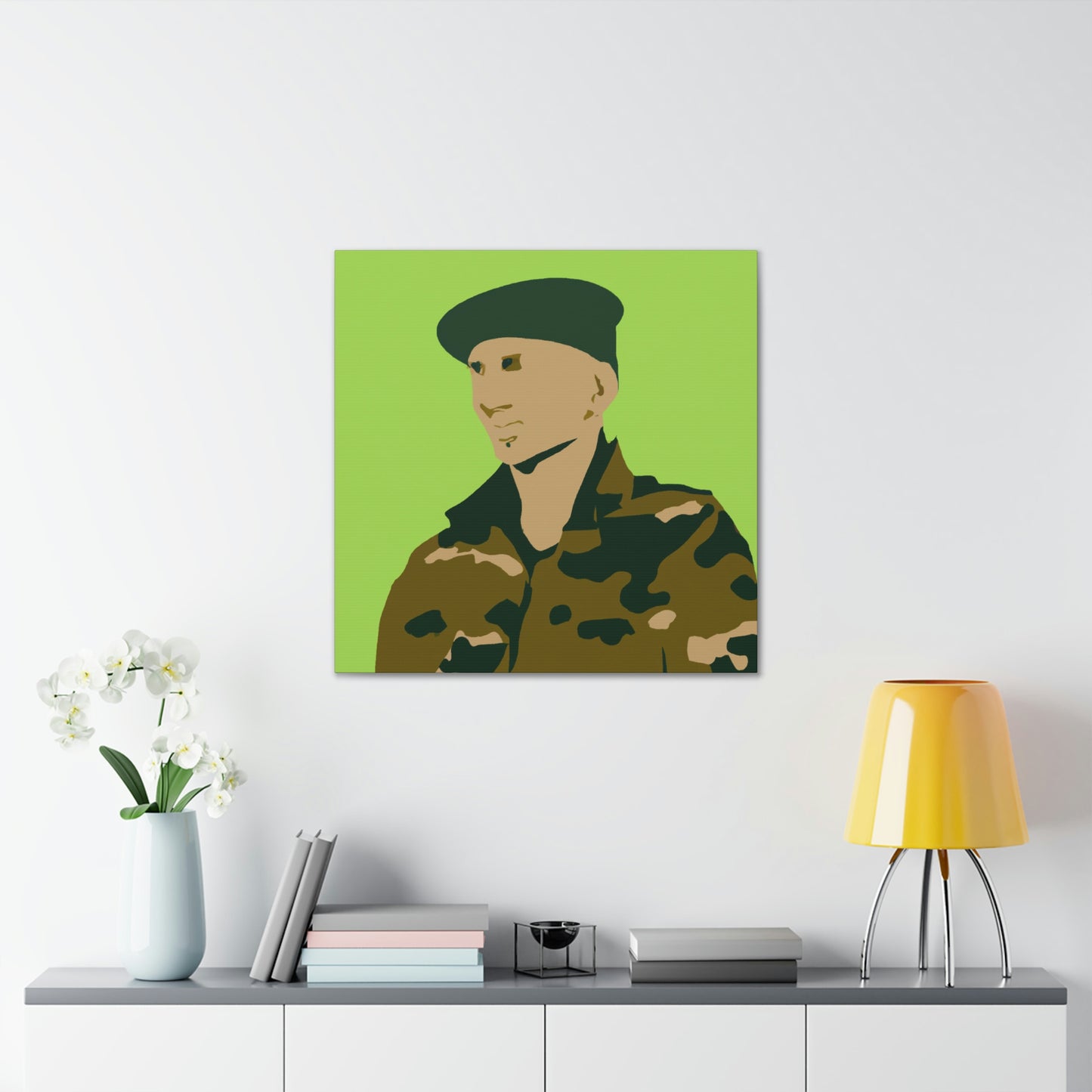 "Honoring The Supply Sergeant" - Canvas