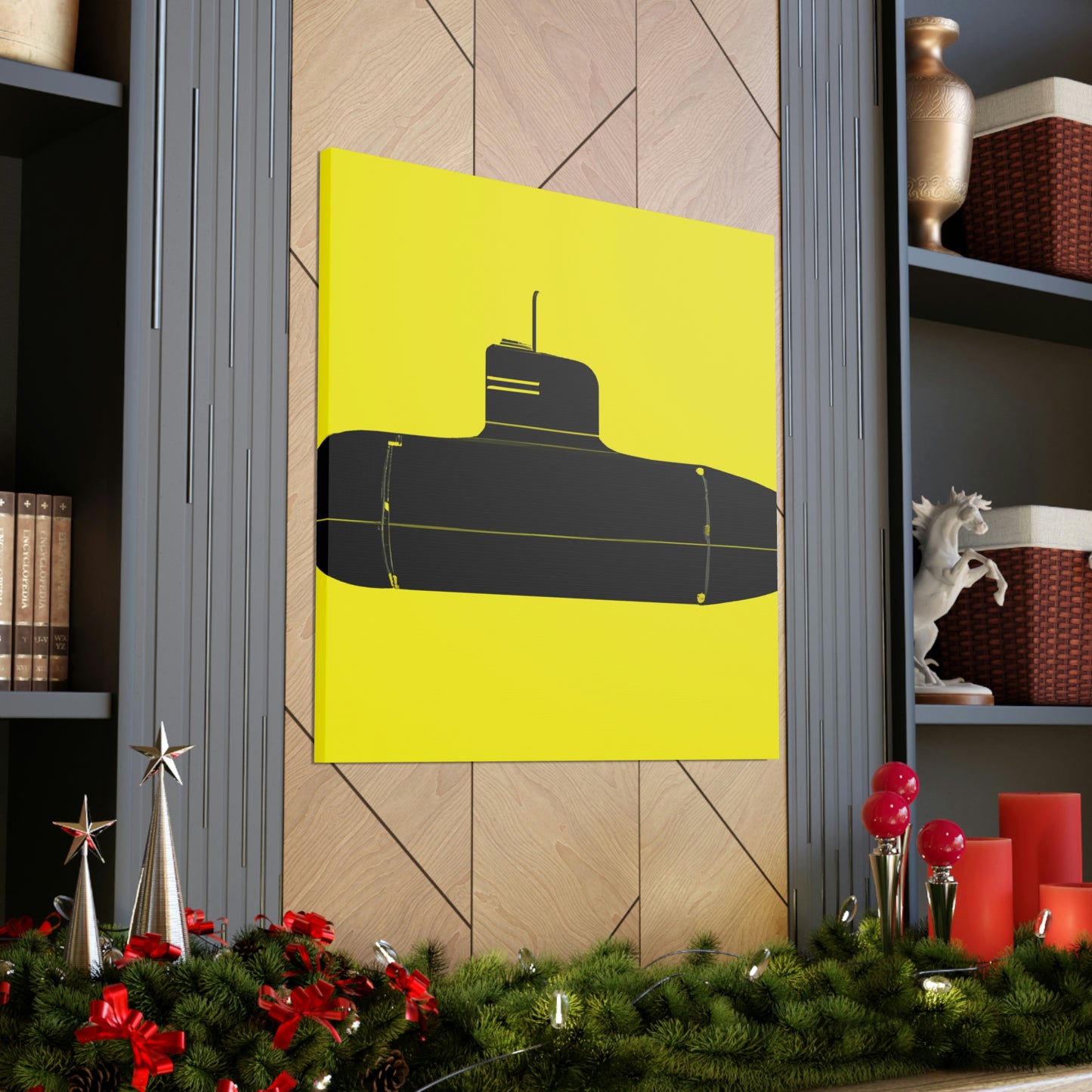 Submarine in Solitude - Canvas