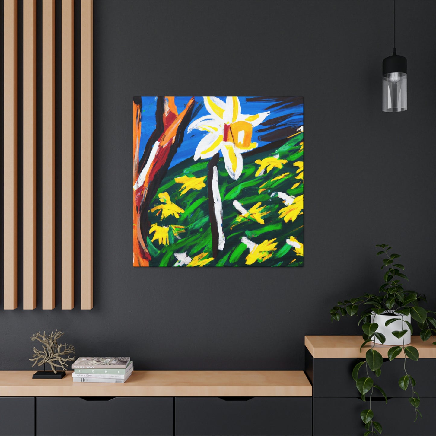 "Daffodils in Sunshine" - Canvas