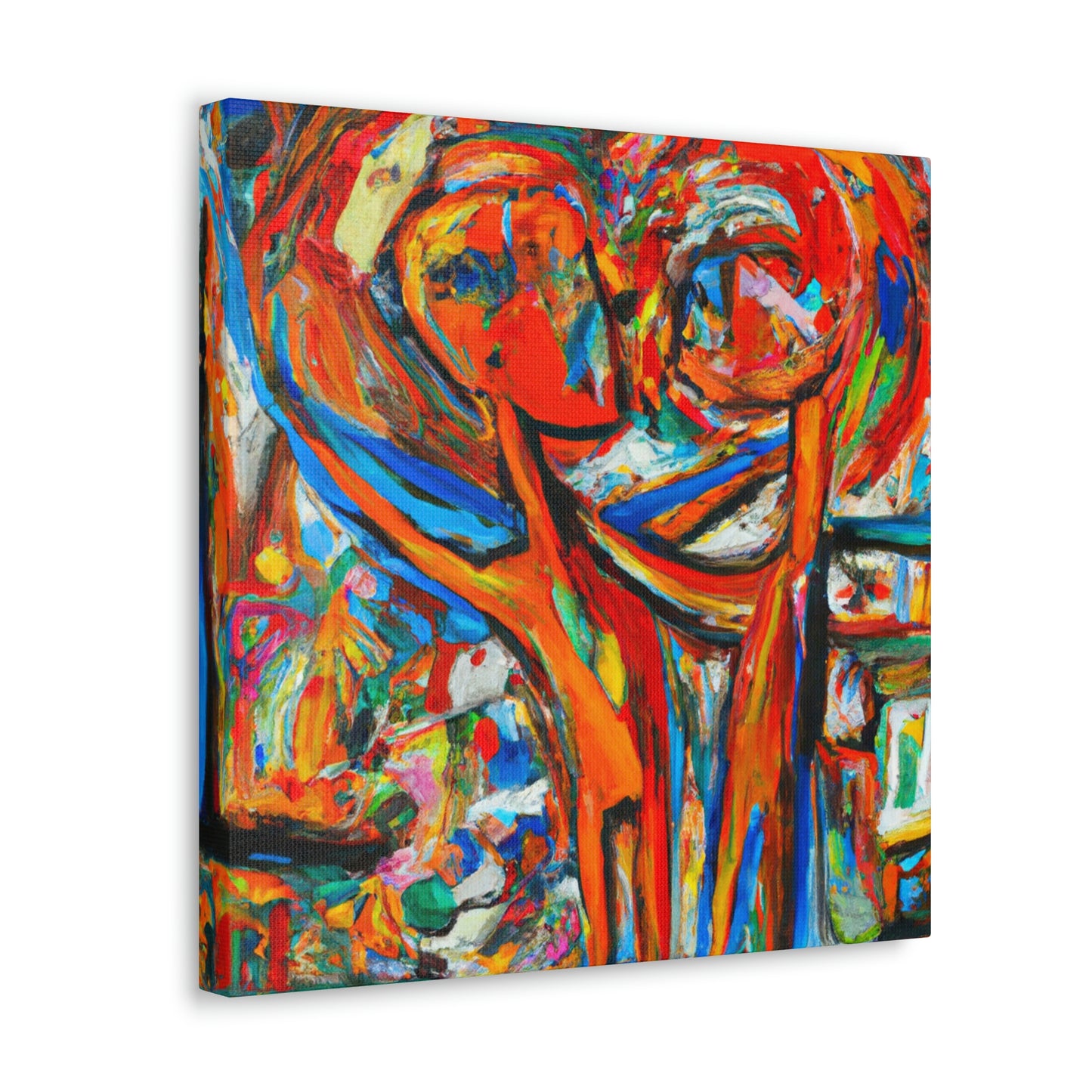 "Lovers' Bridge Affinity" - Canvas