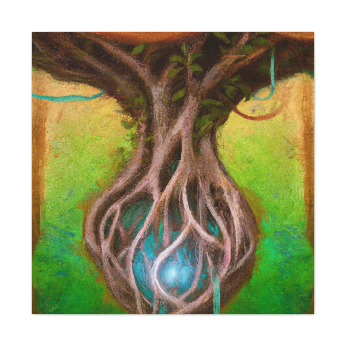 "Roots of Banyan Trees" - Canvas