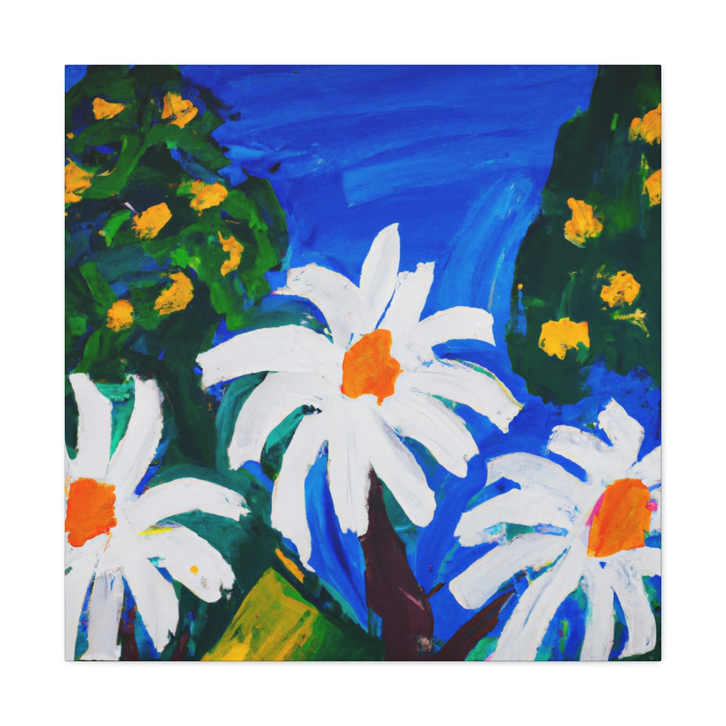 Daisy - Expressionistic Dream - Canvas