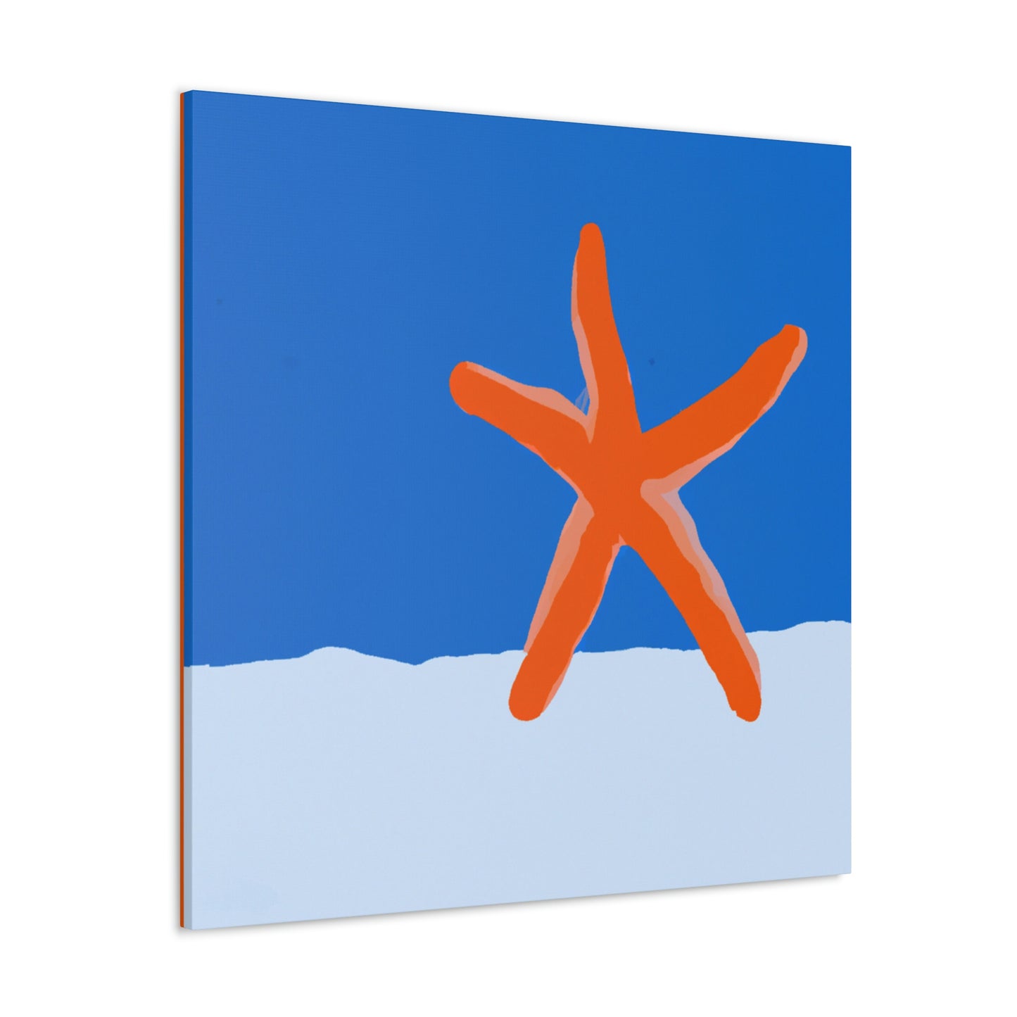 "Starfish in Minimalism" - Canvas