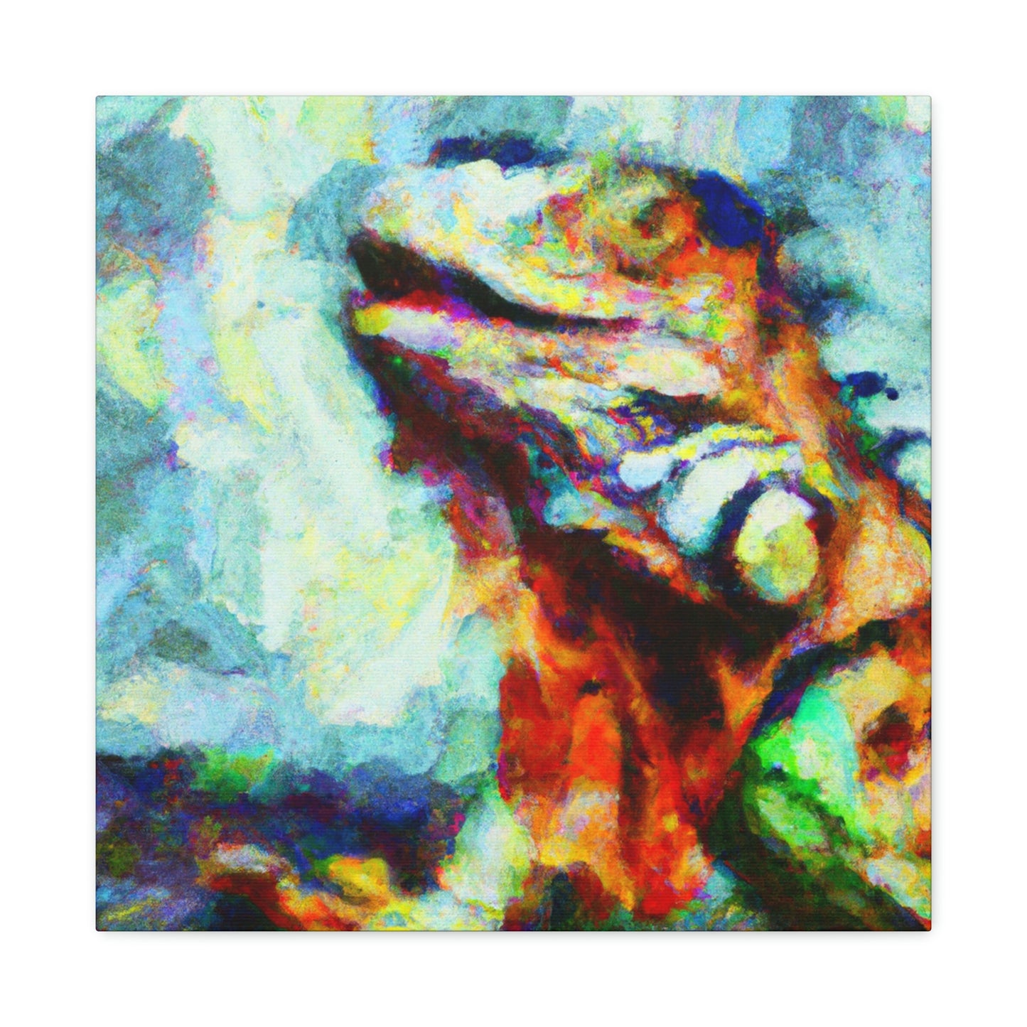 Reptiles in Impressionism - Canvas