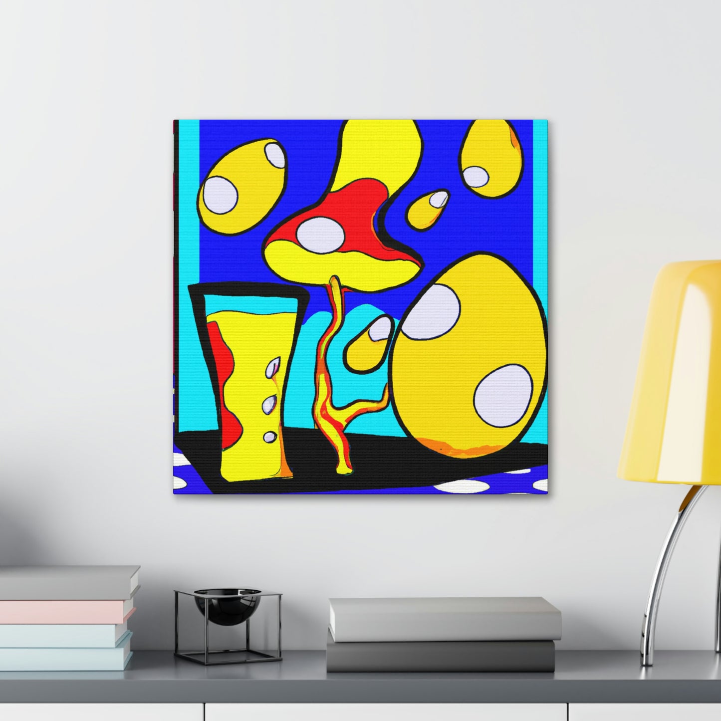 Eggs in Technicolor - Canvas