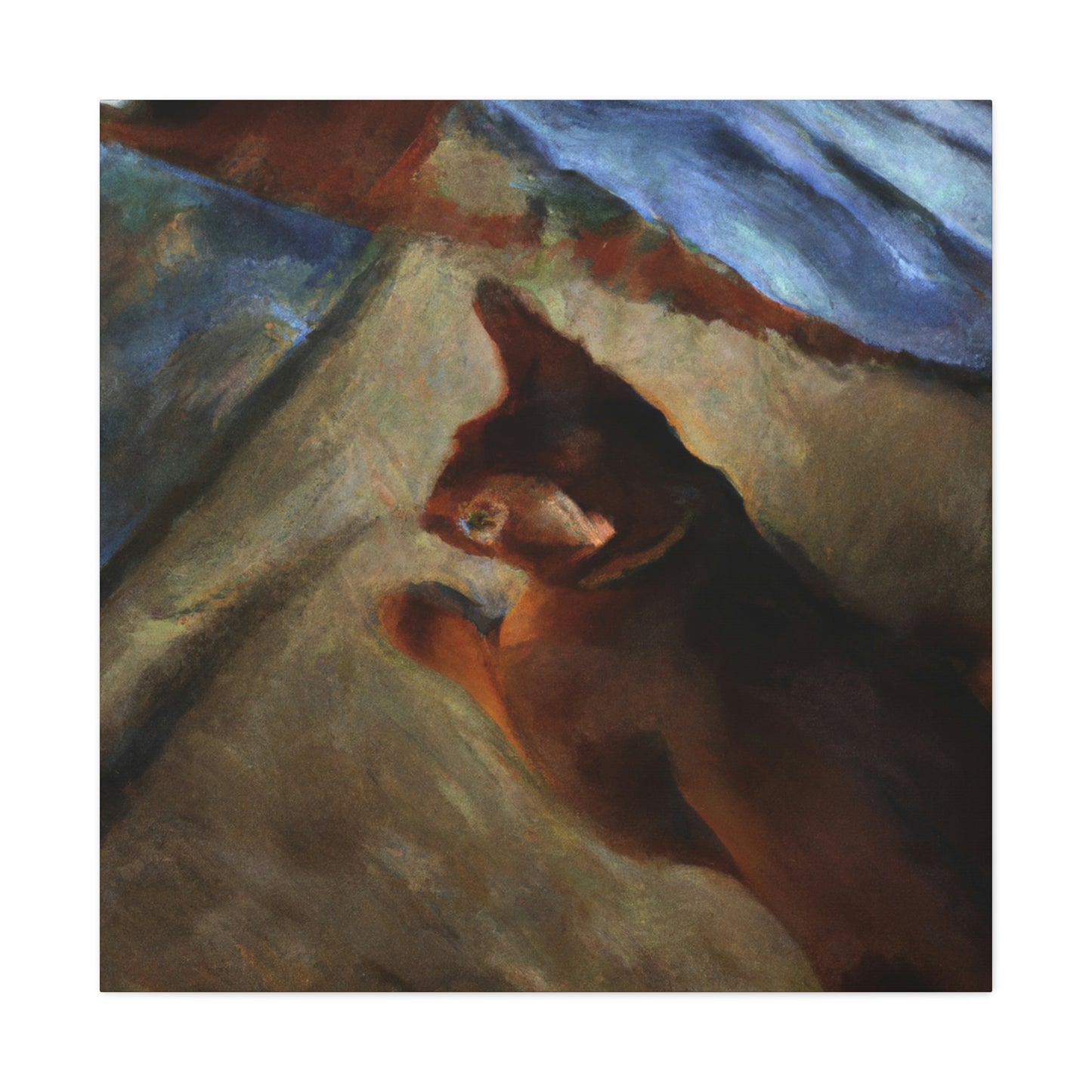 Abyssinian Abstract Expression - Canvas