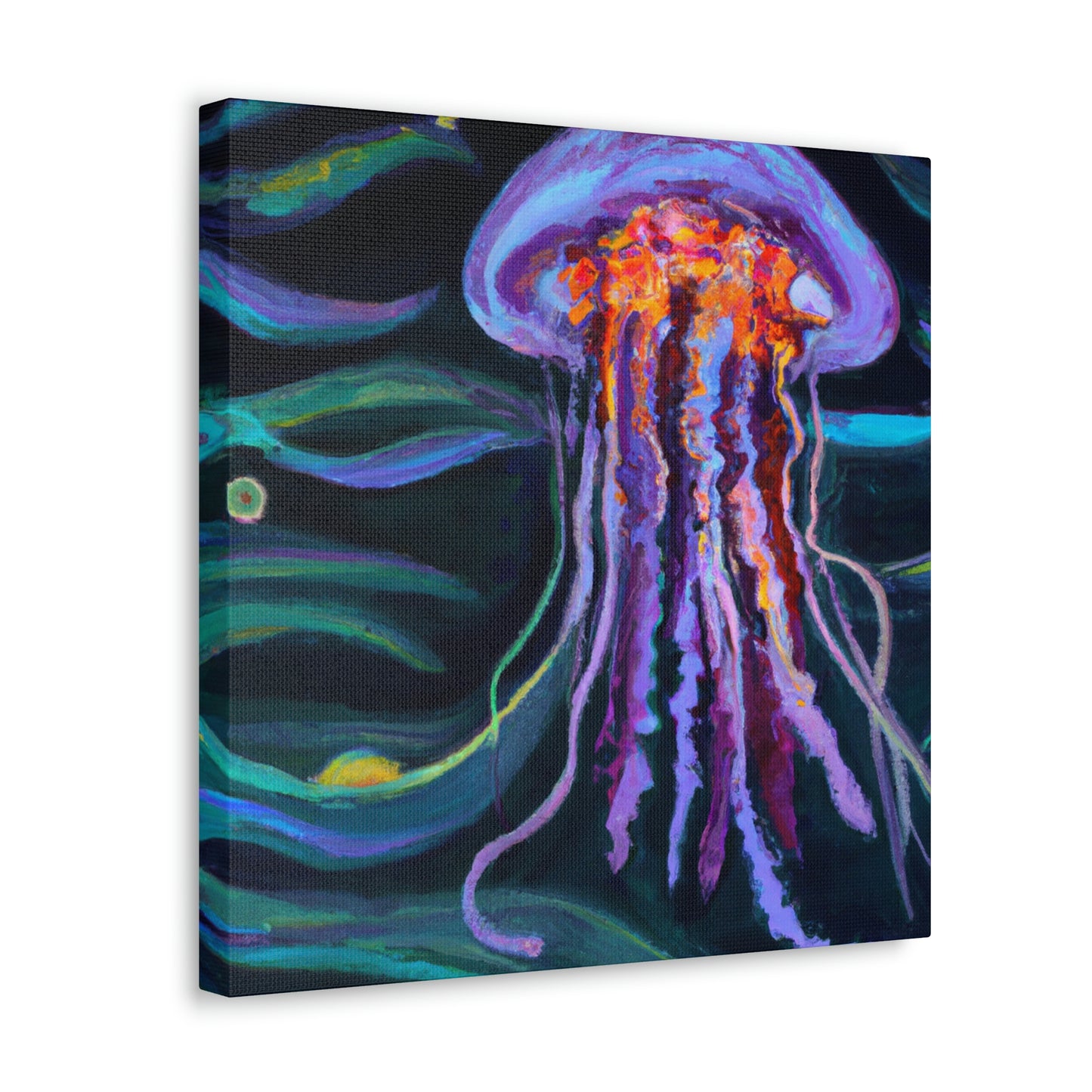 "Jellyfish Dream Streams" - Canvas