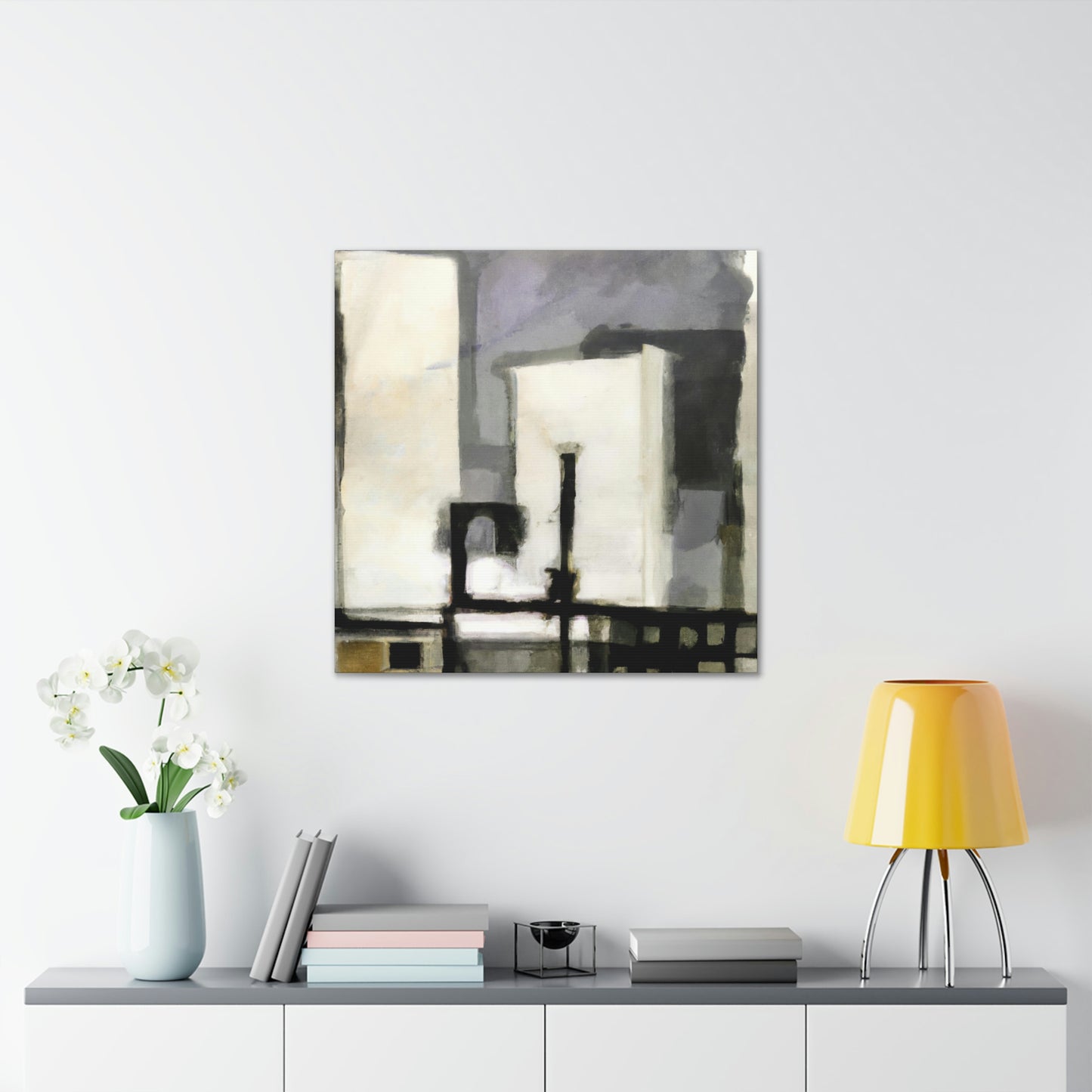 "Bauhaus in Abstraction" - Canvas