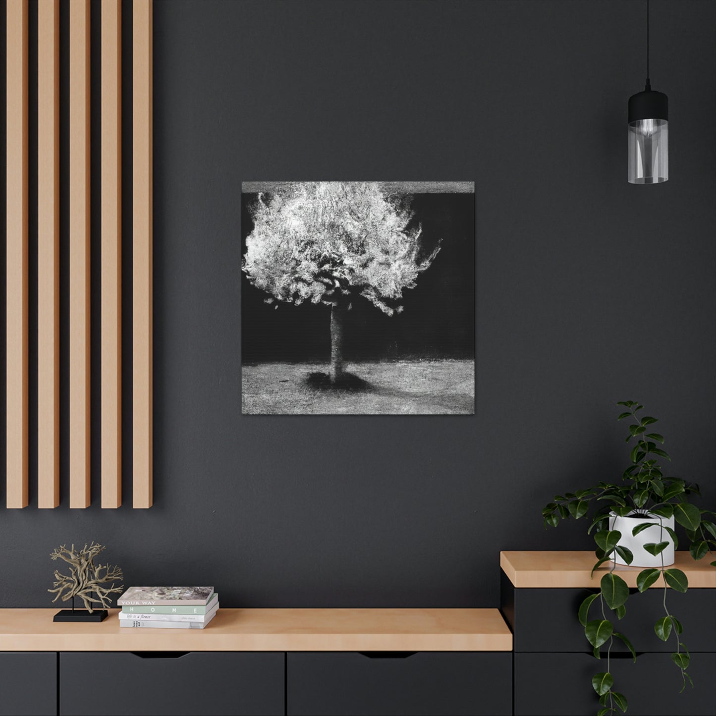 "Cherry Blossom Transience" - Canvas