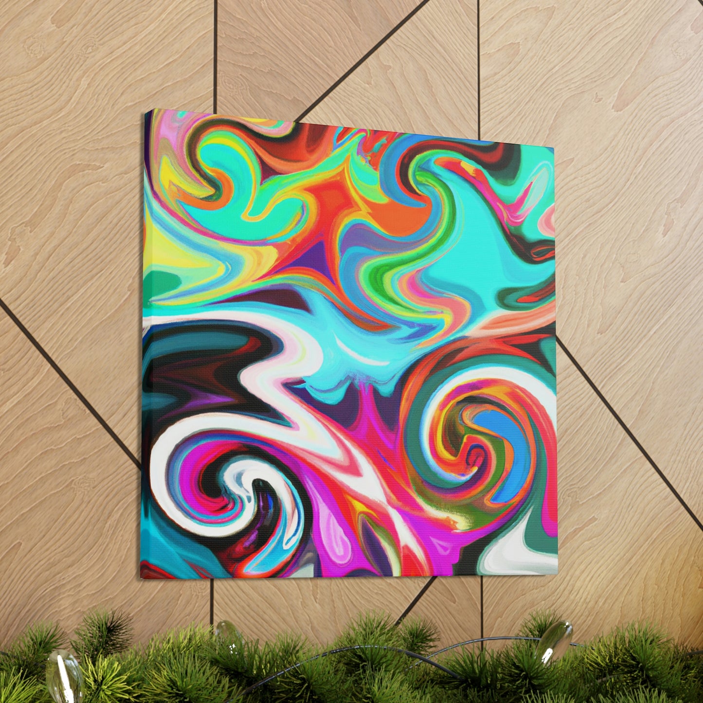 "Stardust Symphony Glows" - Canvas