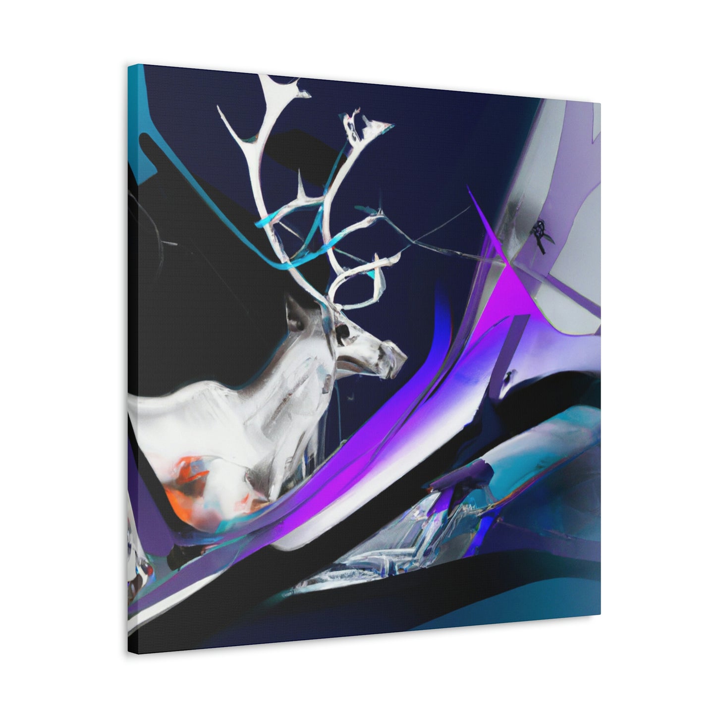 Reindeer in Winterland - Canvas