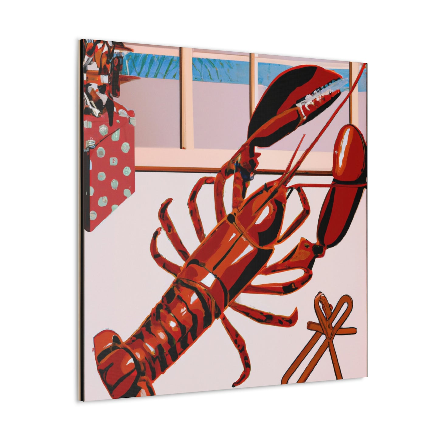 "Lobster's Glow Glamours" - Canvas