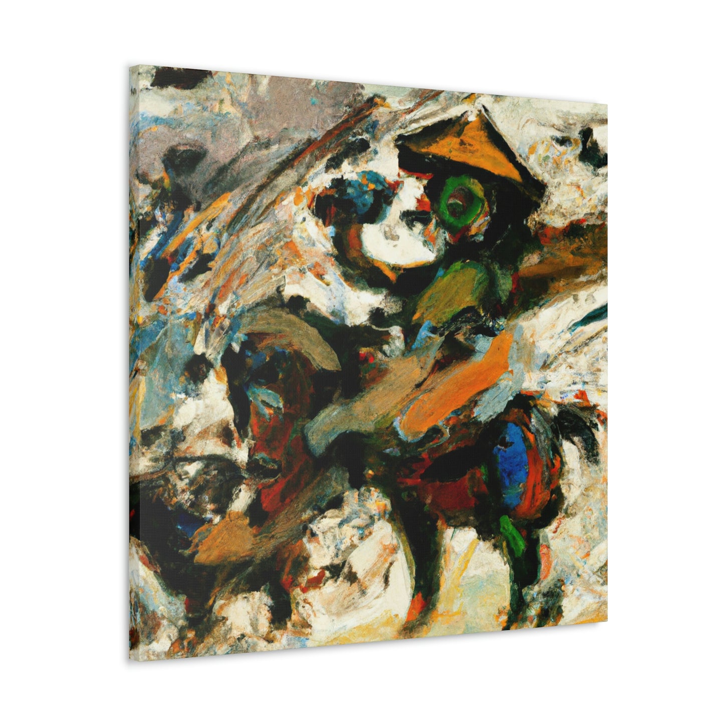 Gunner in Expressionism - Canvas