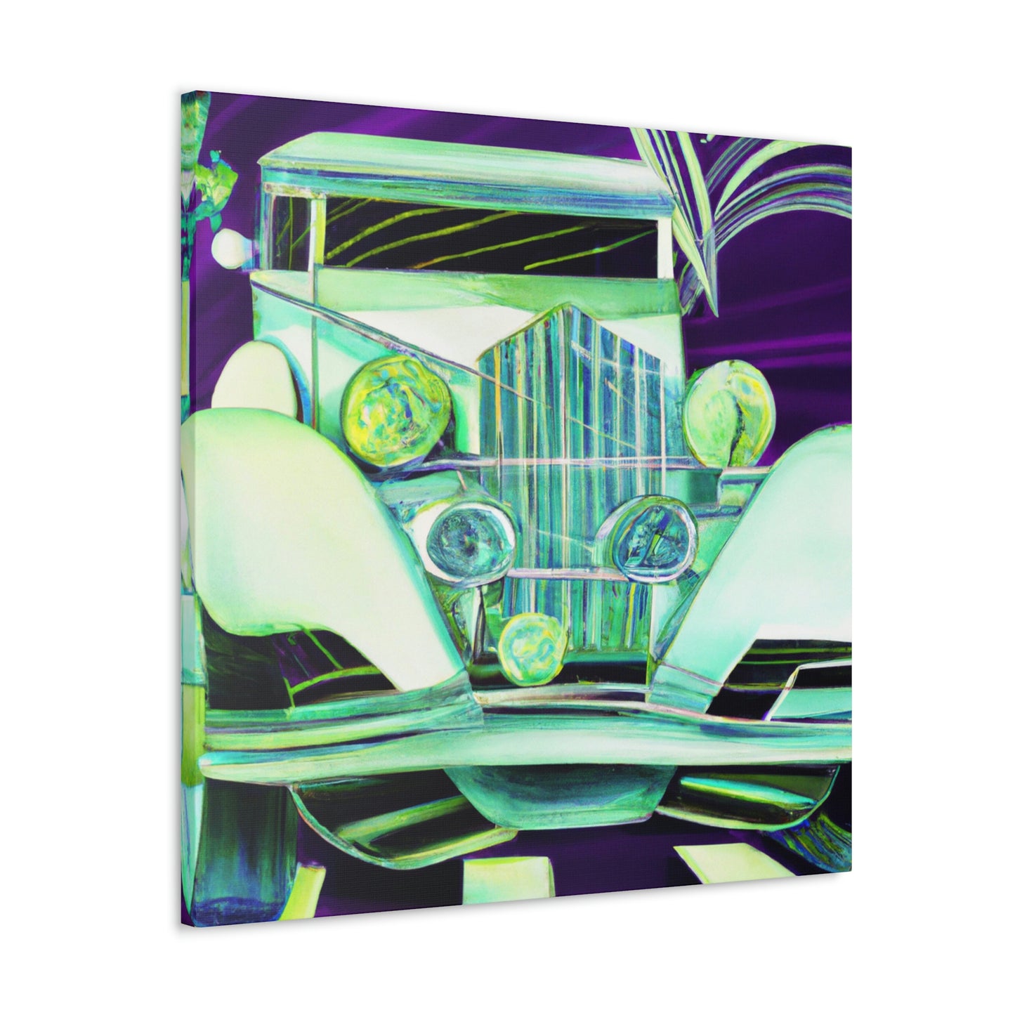 "Vintage Automobile Regalia" - Canvas