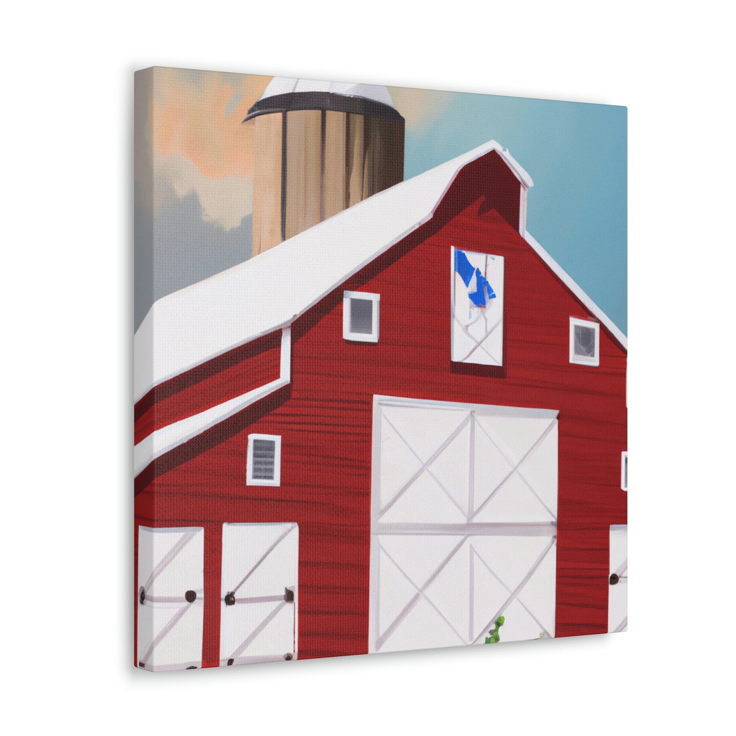 "Barn of Shining Gold" - Canvas