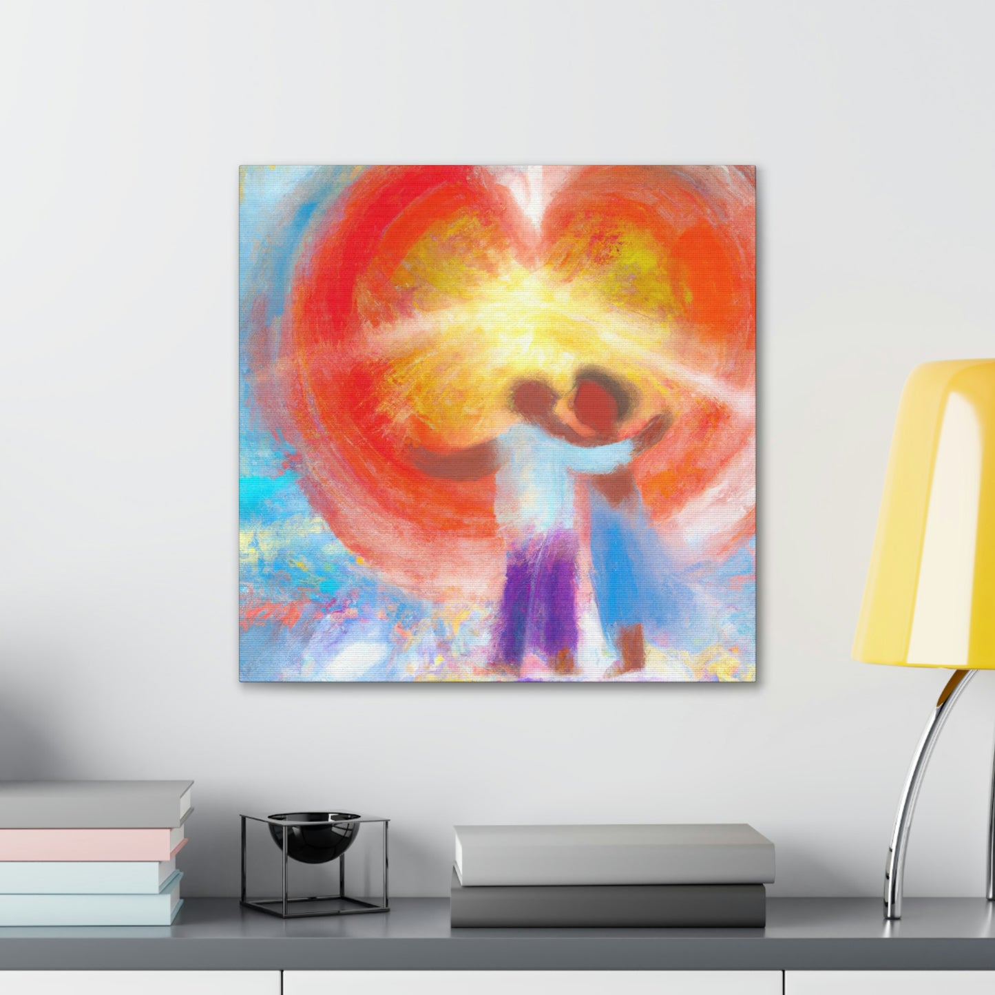 "Love Halo Illuminated" - Canvas