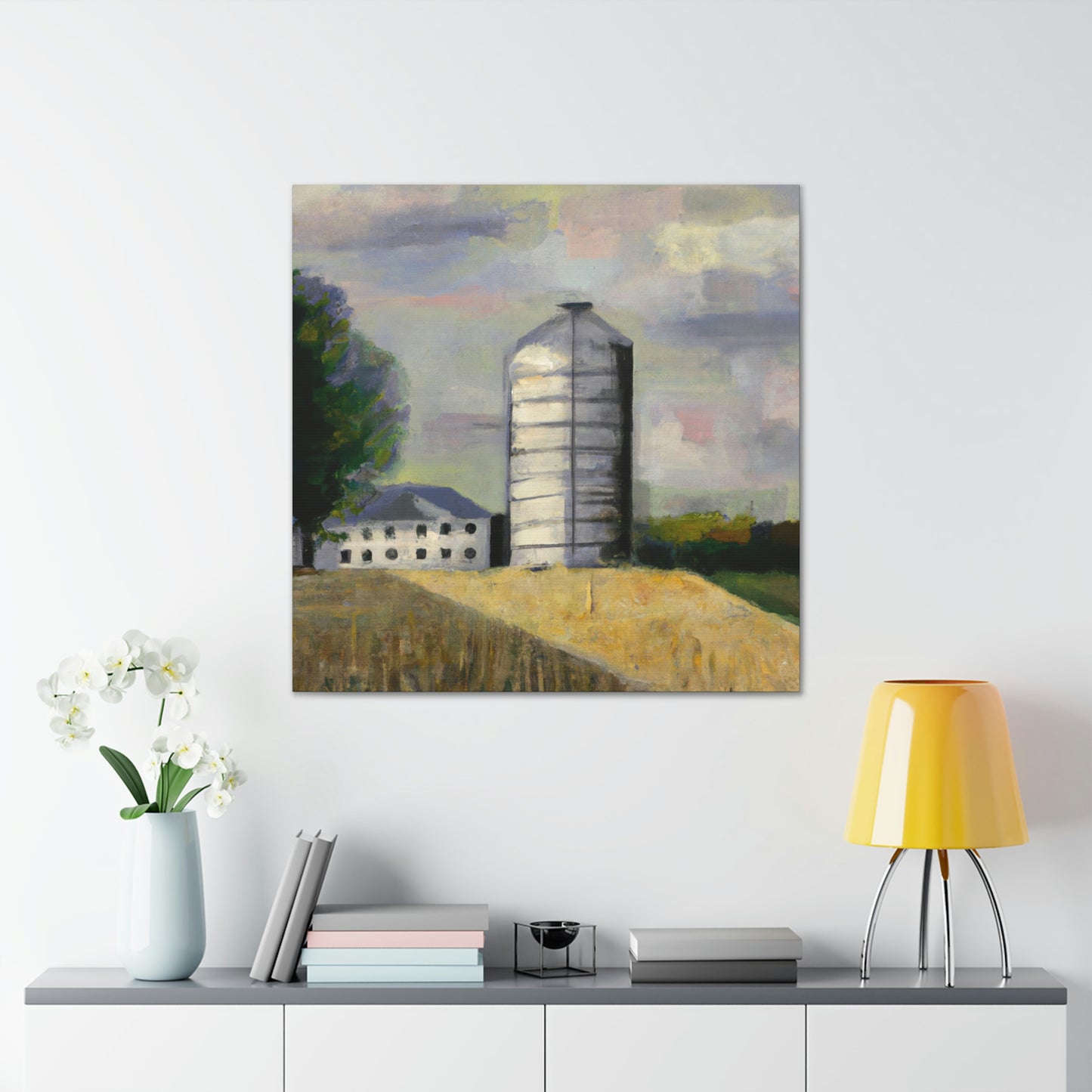 Silo in Expressionism - Canvas