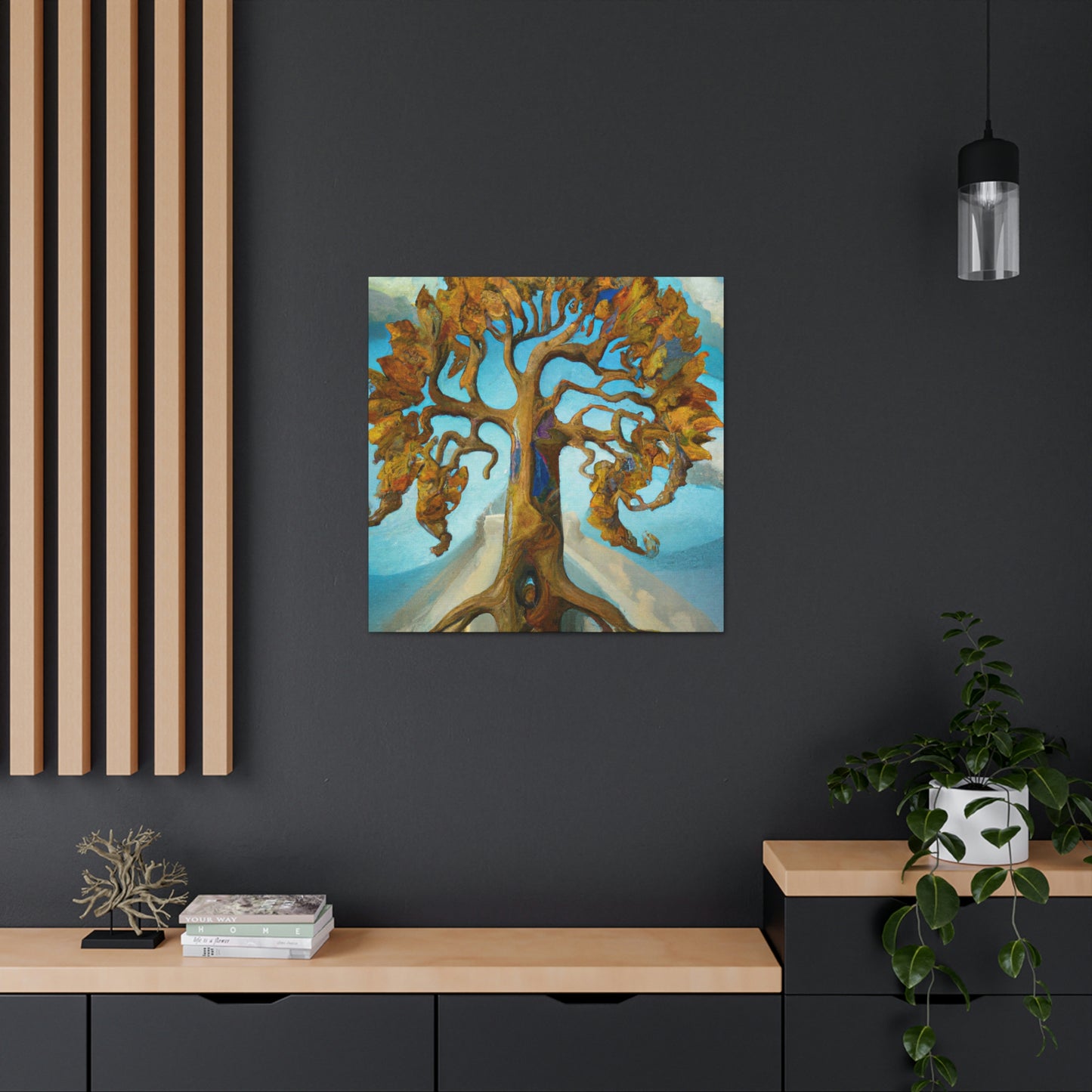 Elm Bough Dreamscape - Canvas