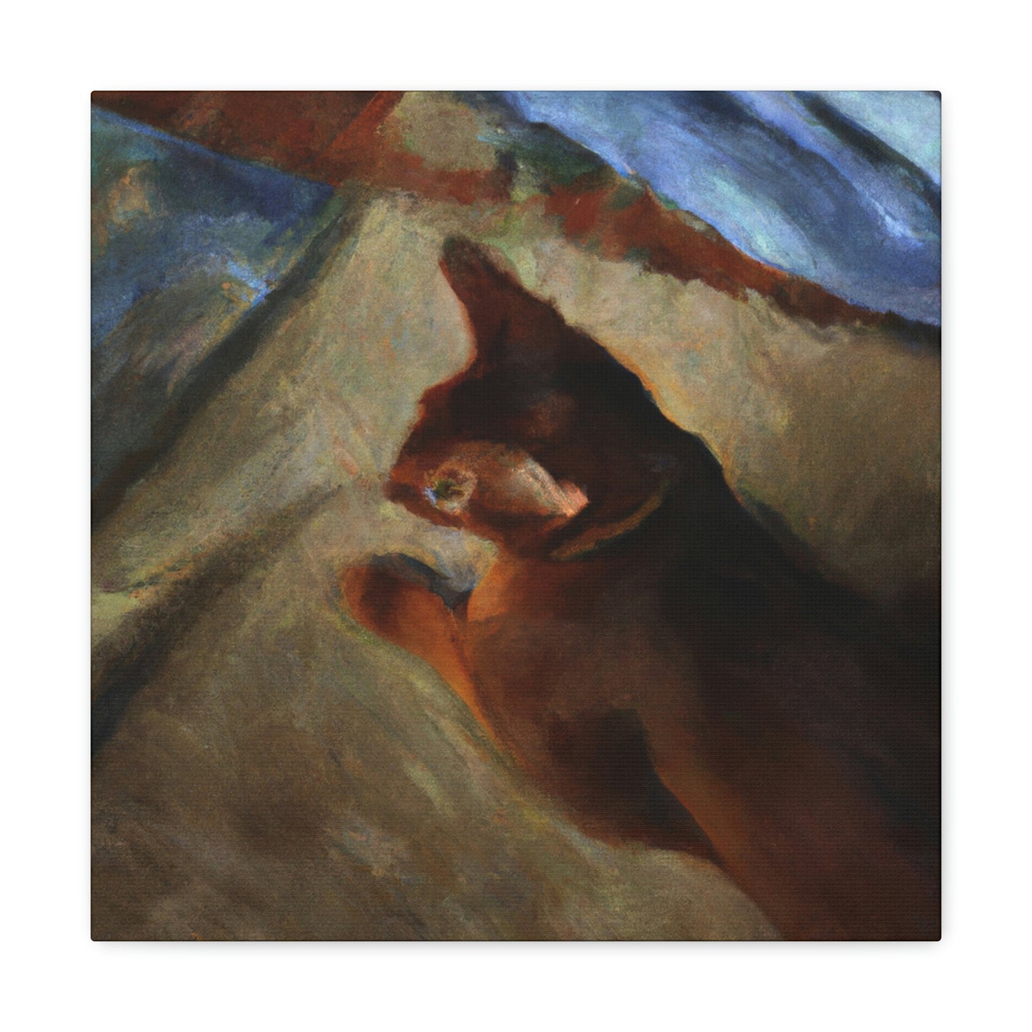 Abyssinian Abstract Expression - Canvas