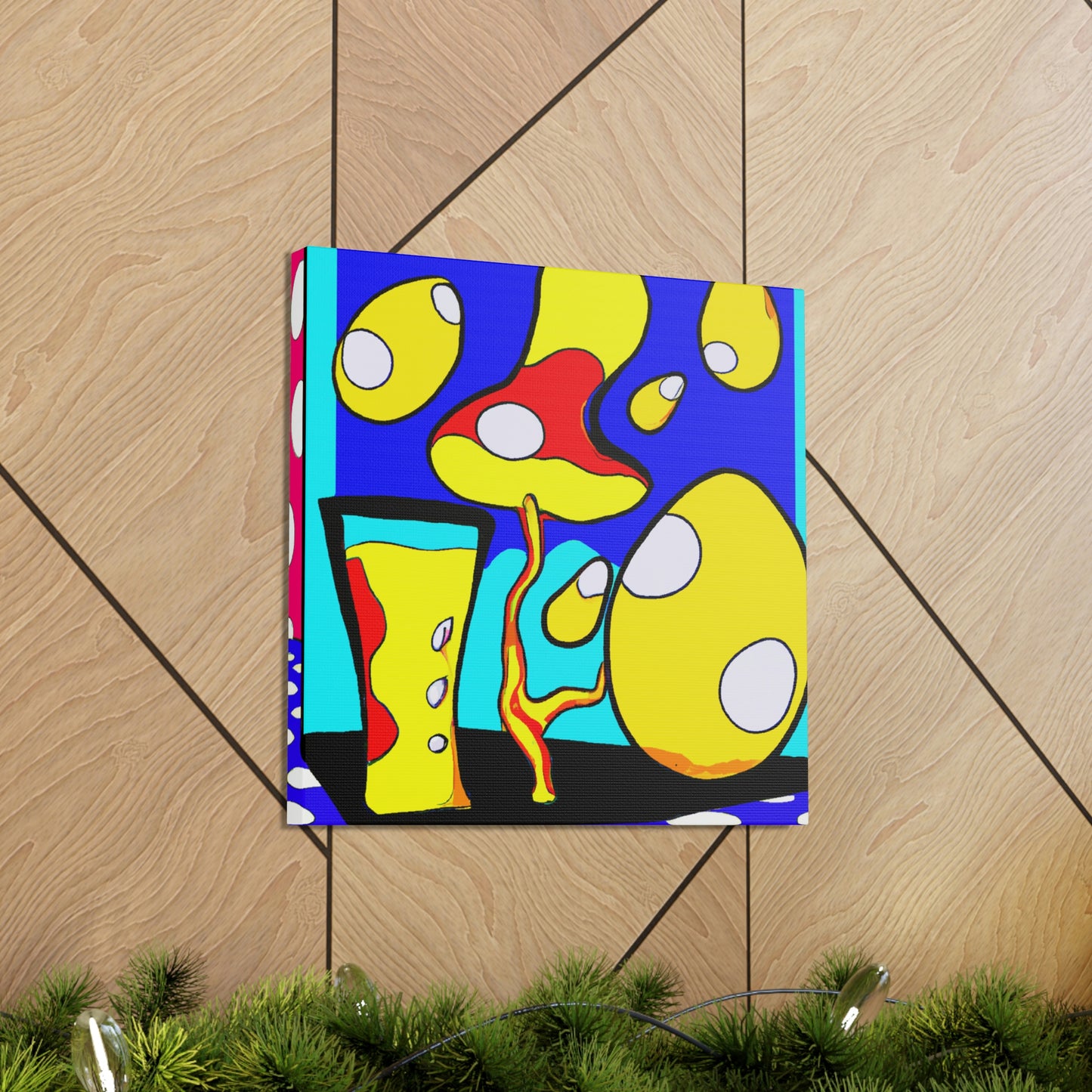 Eggs in Technicolor - Canvas