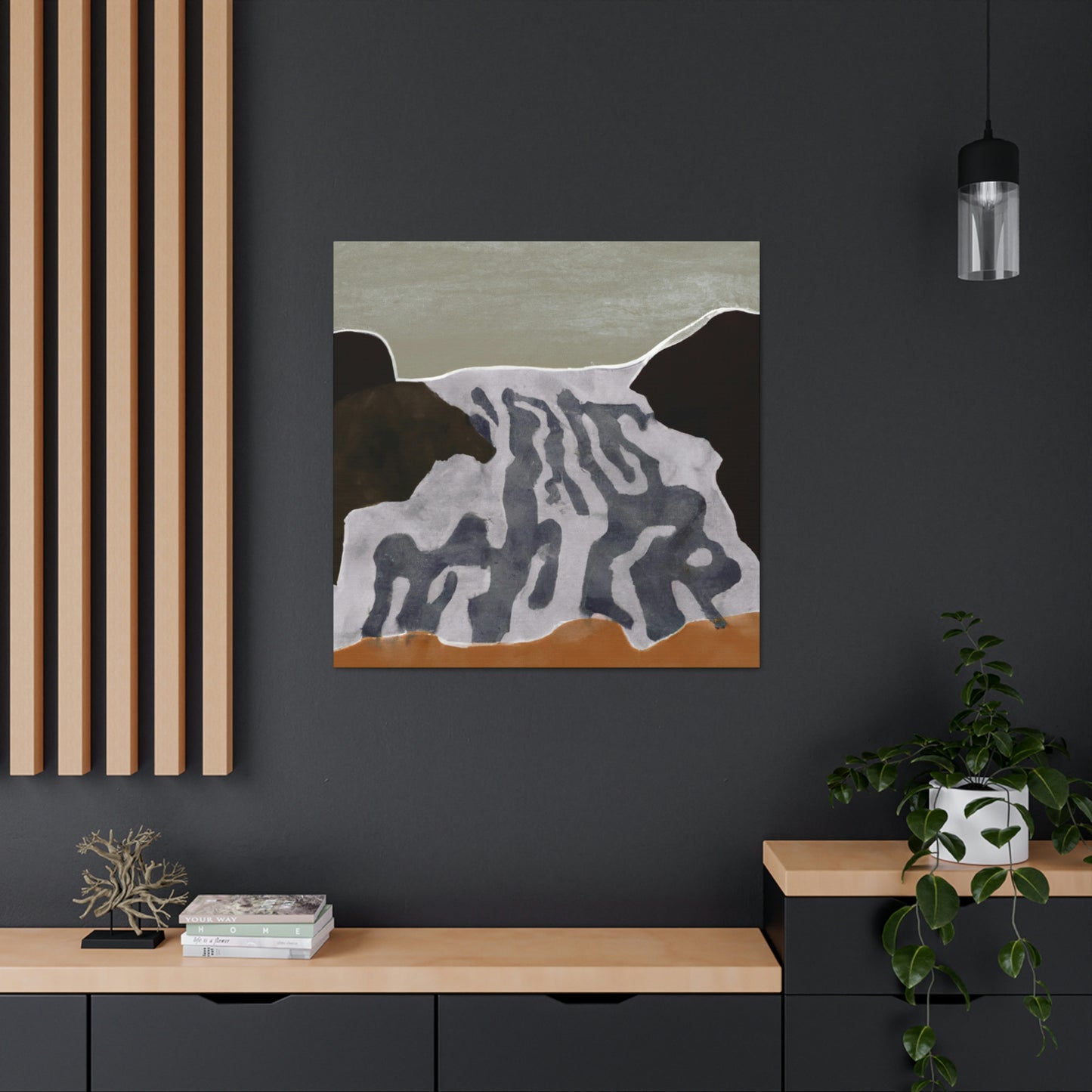 Mountain Views Ablaze - Canvas