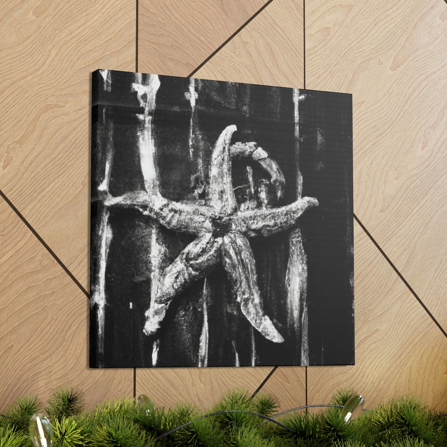 "Starfish in Abstraction" - Canvas