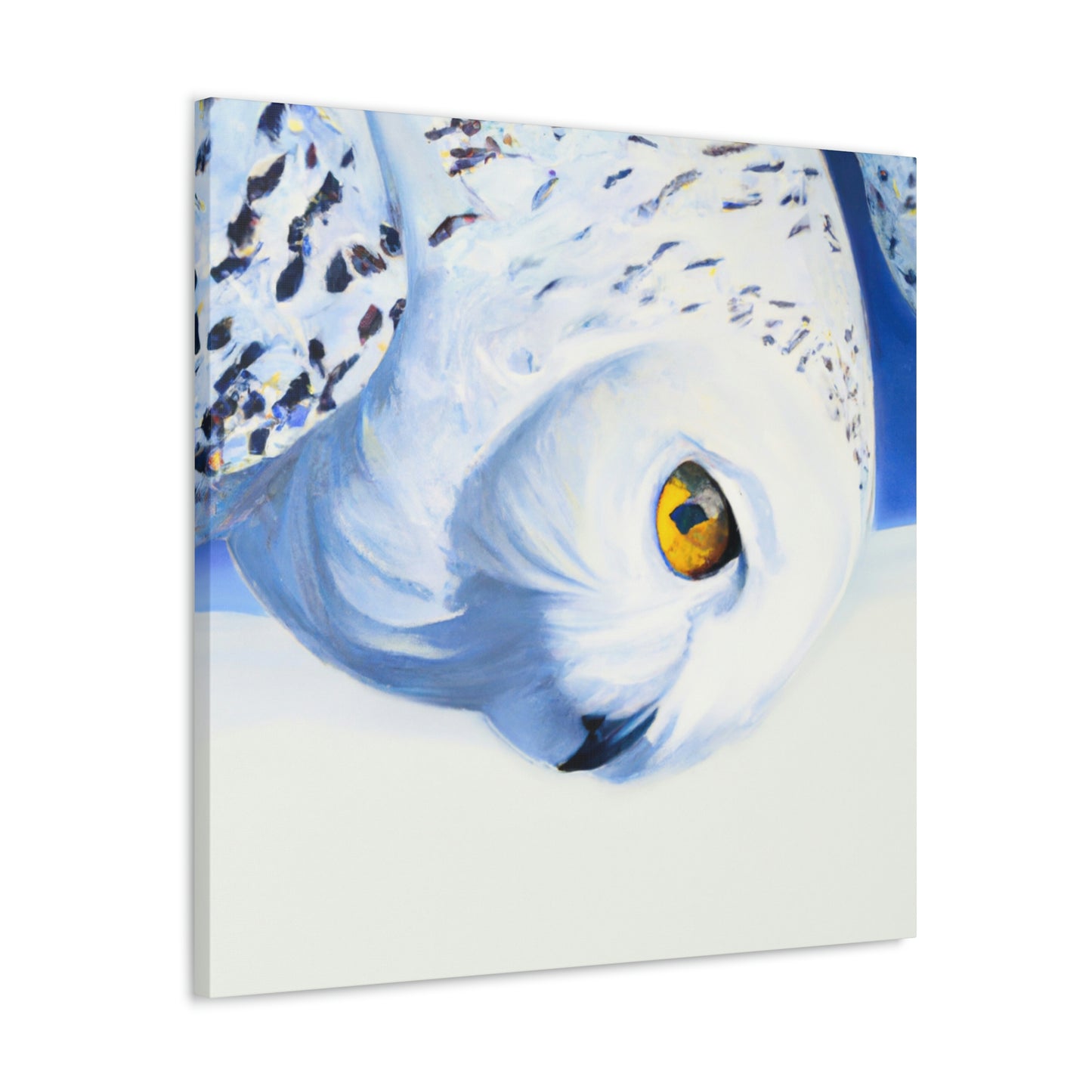 Snowy Owl Splendor - Canvas