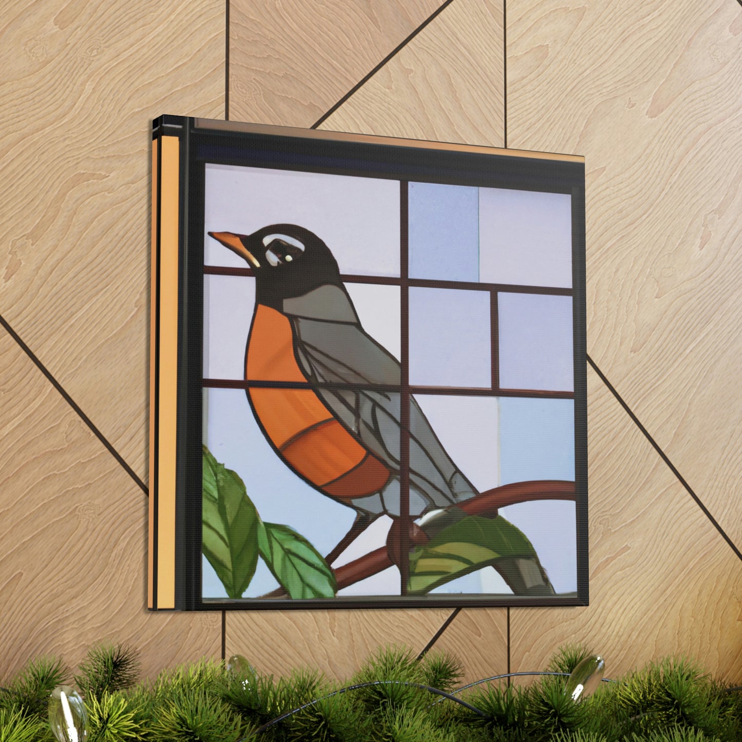 A Robin's Jazz Dance - Canvas