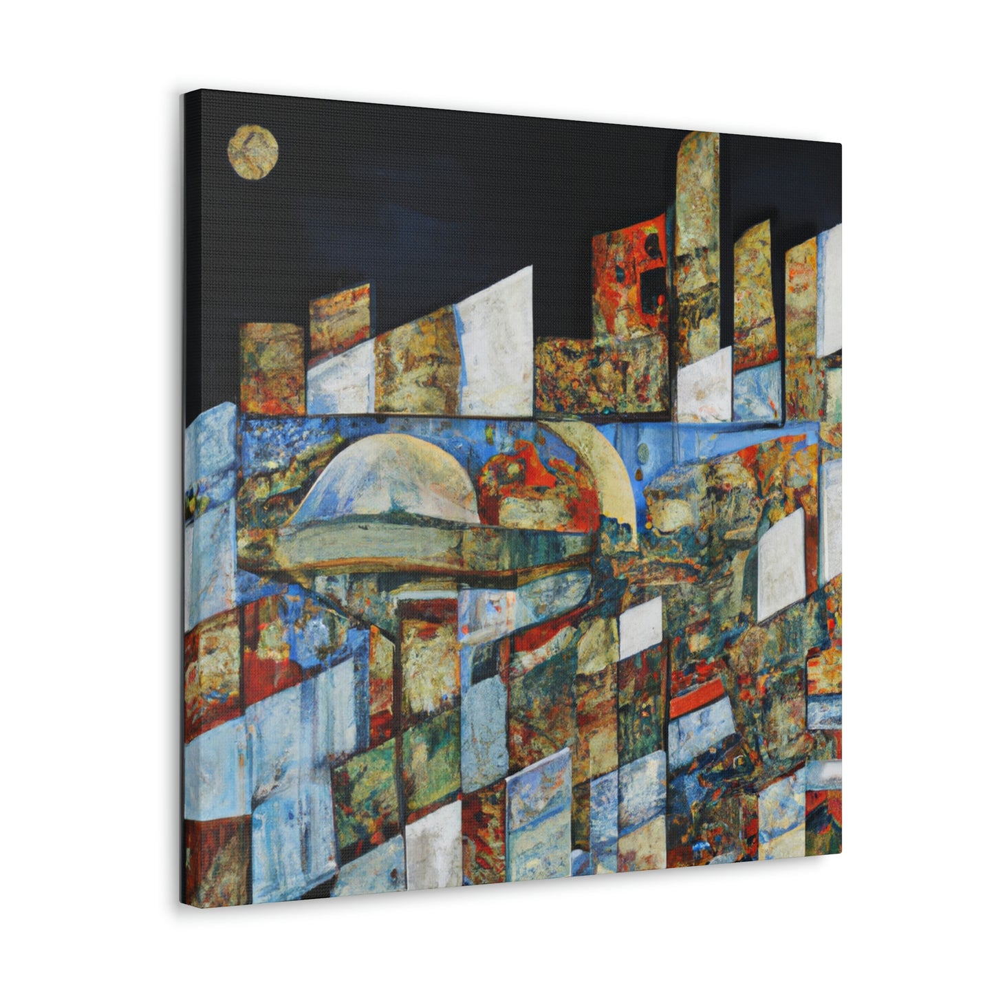 "Urban Reflection mosaic" - Canvas