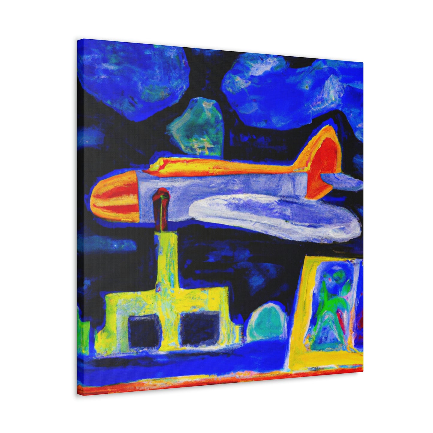 "The Winged Horizons Ahead" - Canvas