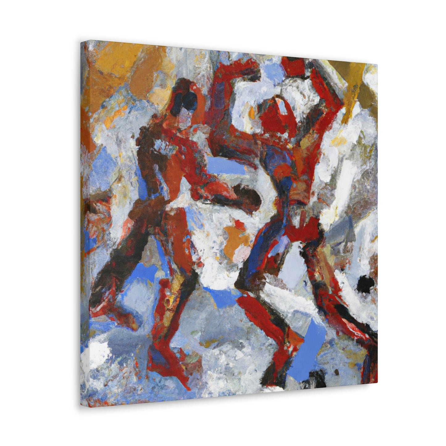 "A Boxing Expressionism" - Canvas