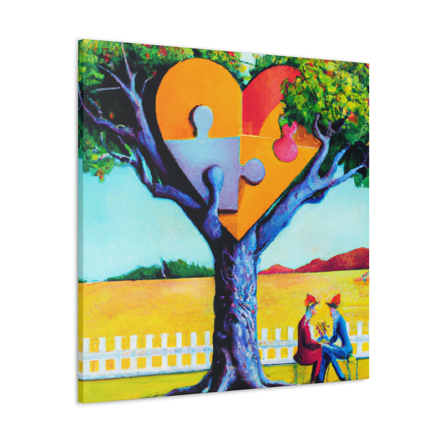 Love Tree in Bloom - Canvas