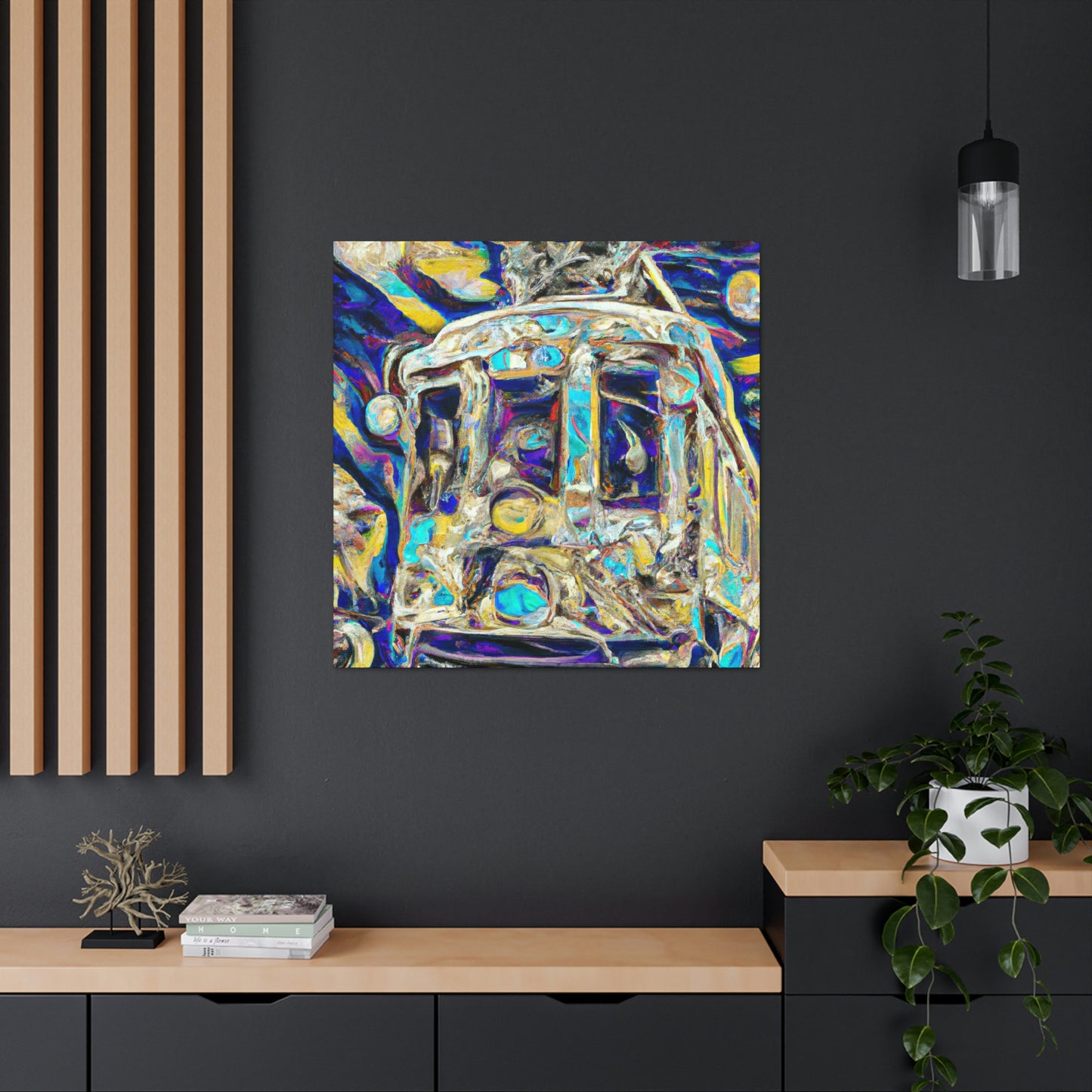 Cable Car in Dreams - Canvas