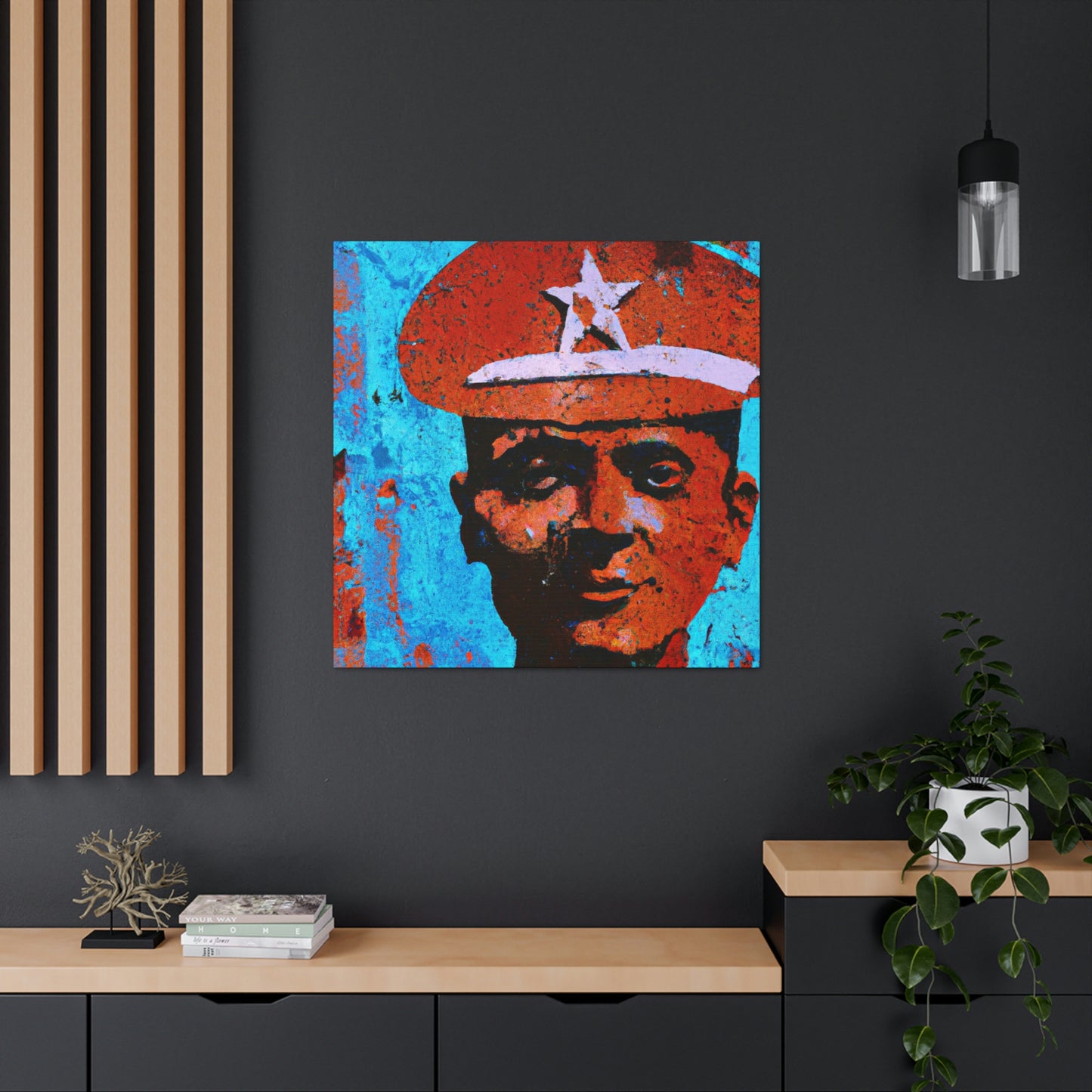 Soldier in Pop Art - Canvas