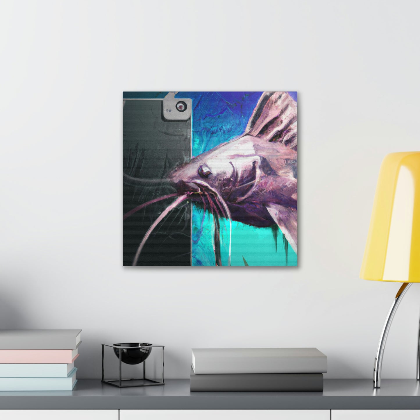 "Corydoras Catfish Conjuring" - Canvas