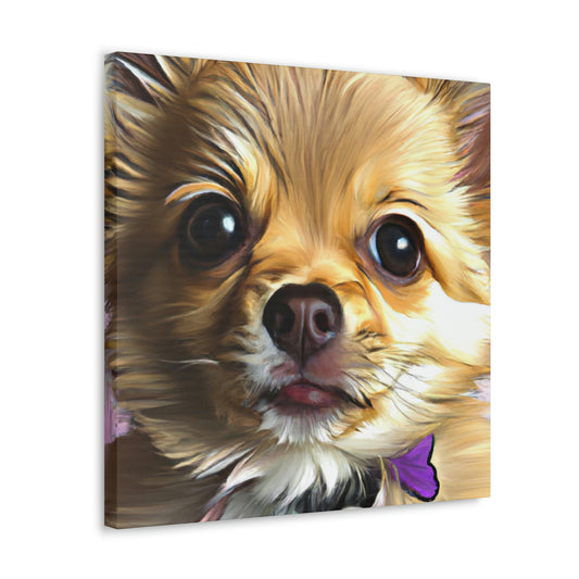 "Chihuahua in Deco". - Canvas