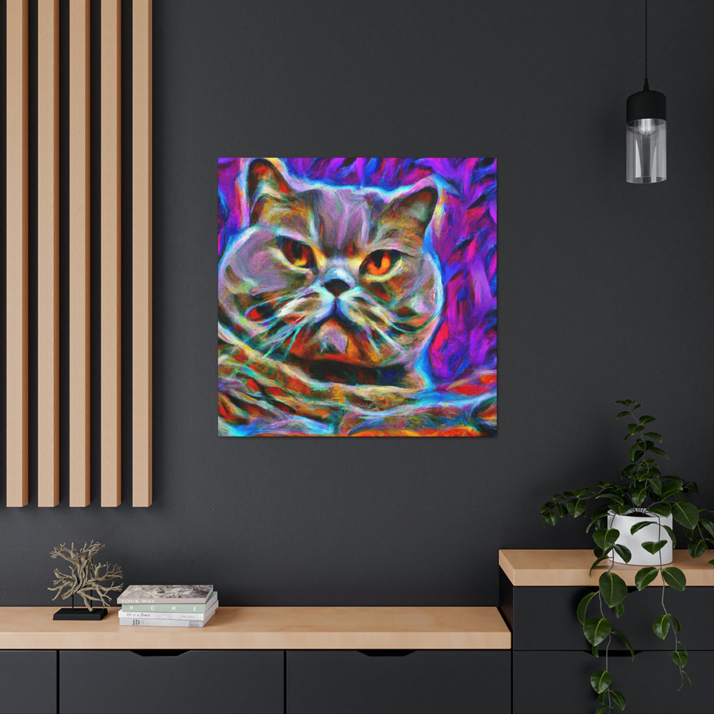 Regal British Shorthair - Canvas