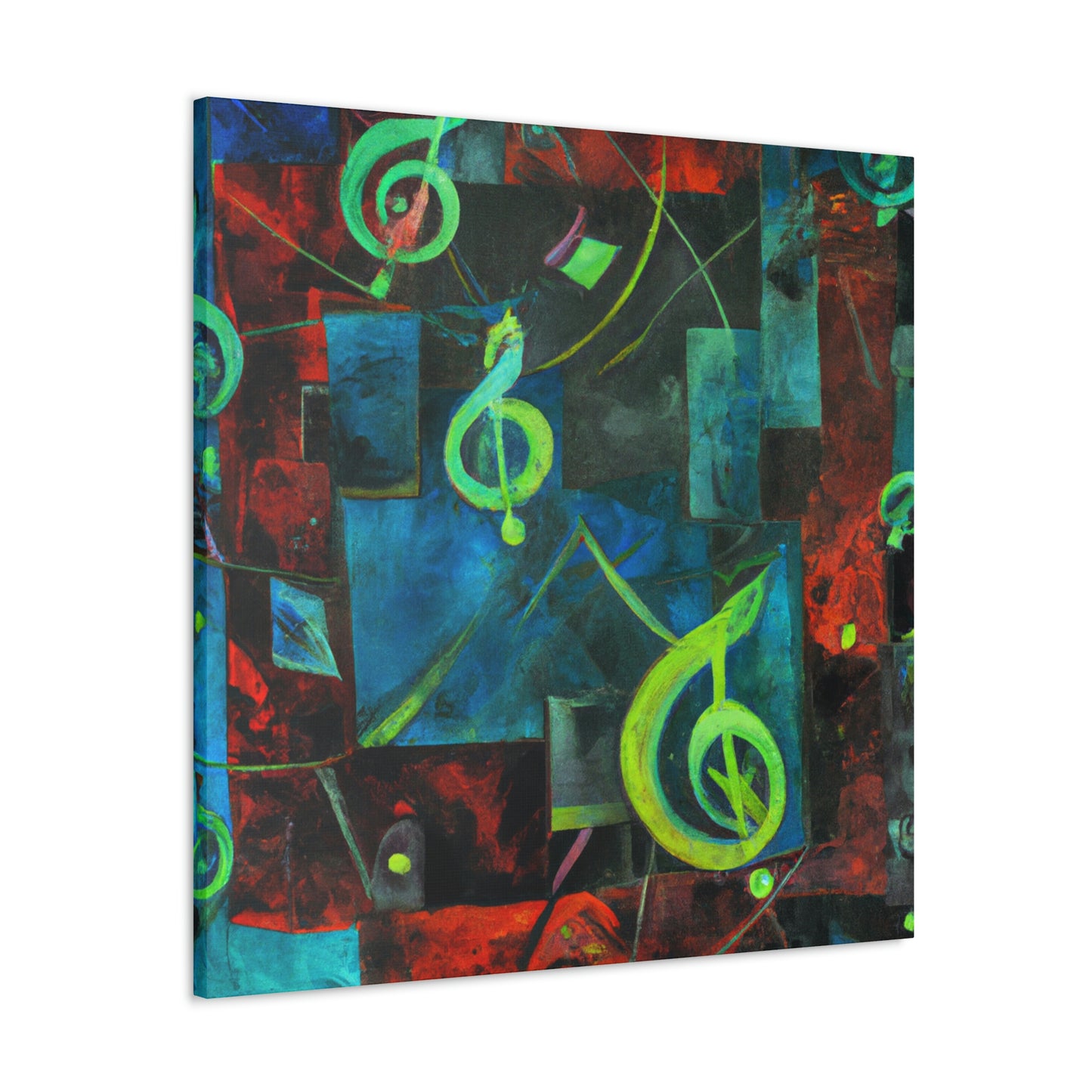 Music of Melody. - Canvas