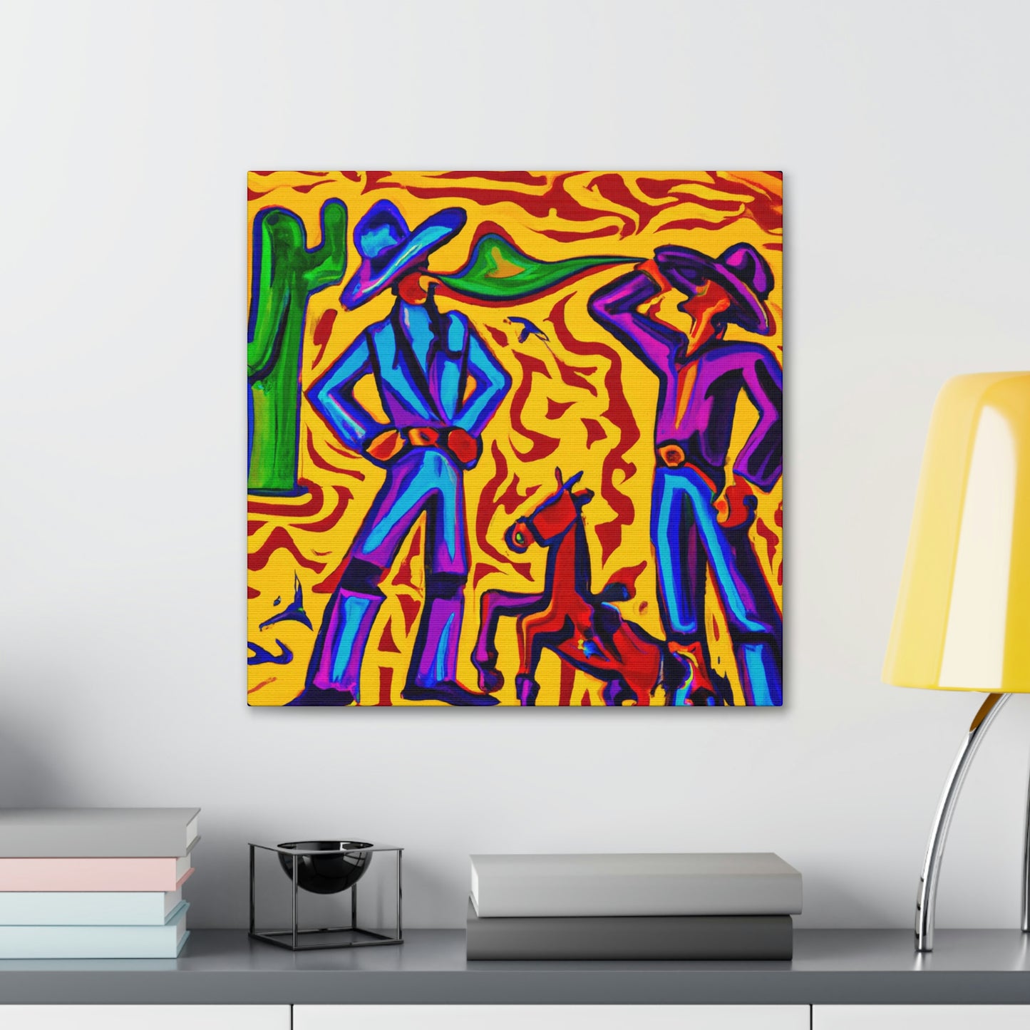 "Branding Iron Fauvism" - Canvas